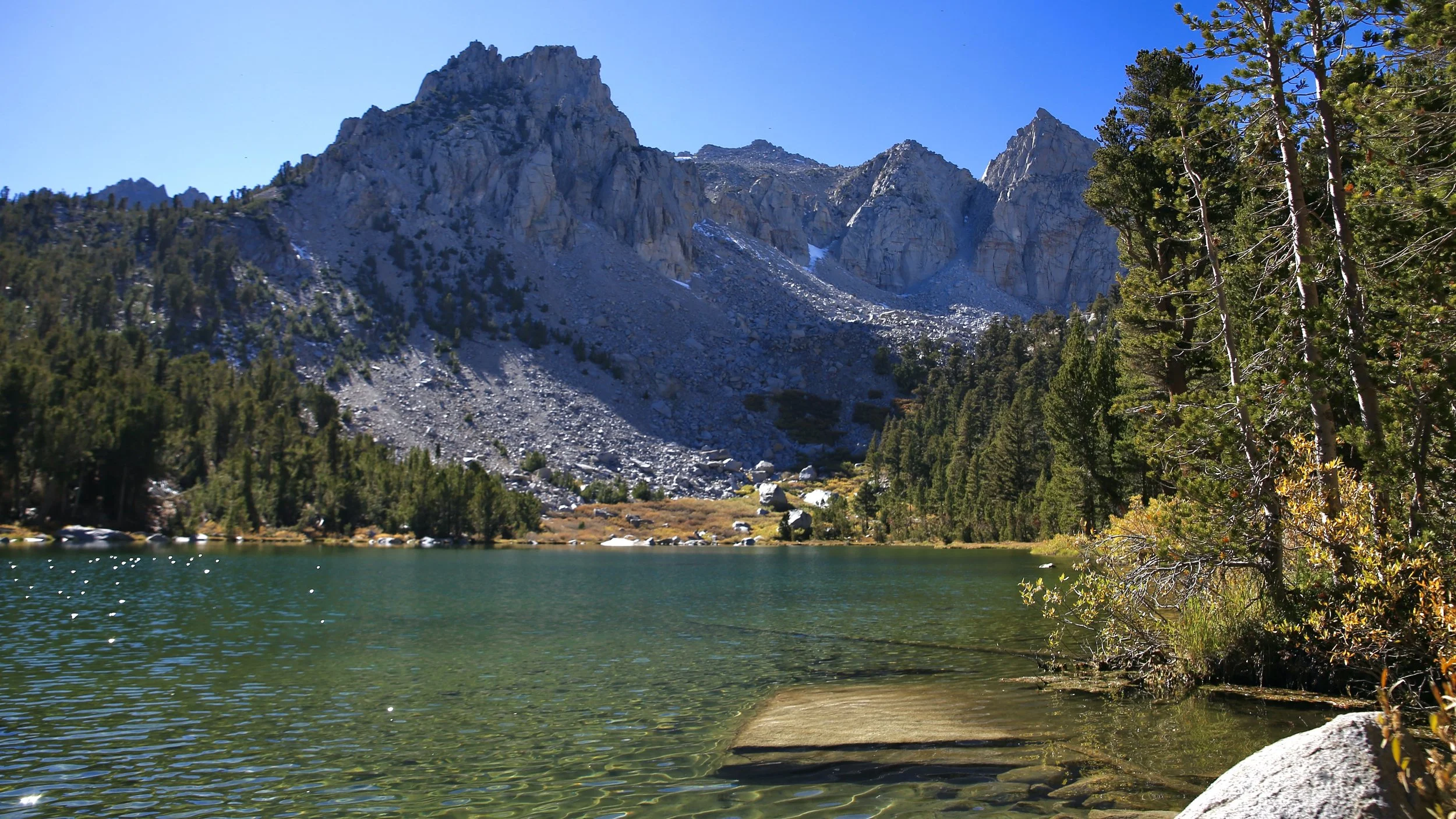Alpine Lake in the Sierra Nevadas