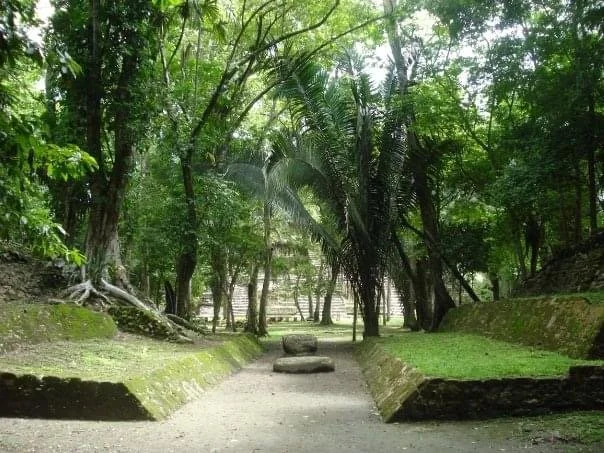 Maya Ball Court at Lamani