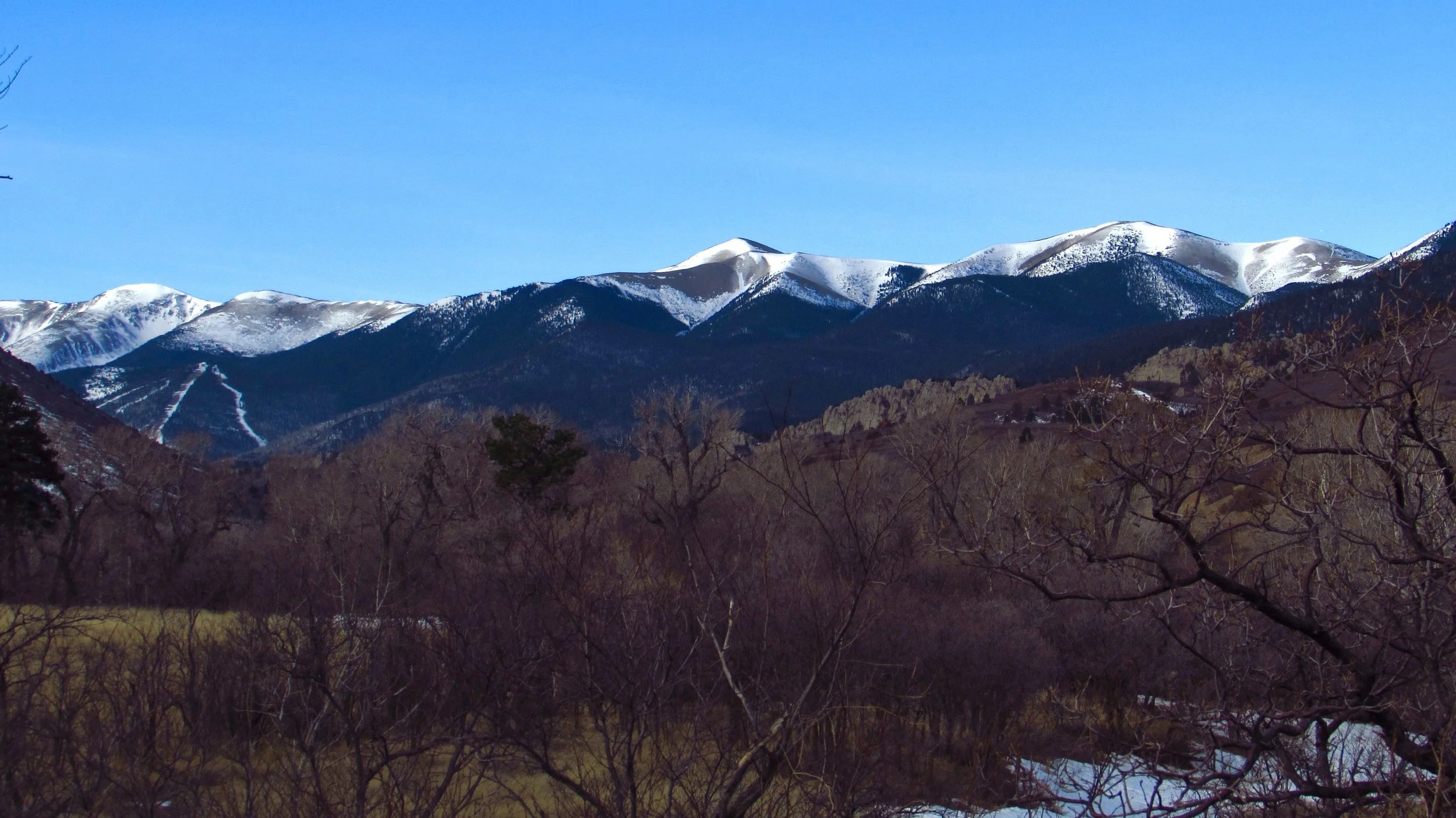 Eastern side of the Sangre de Cristos