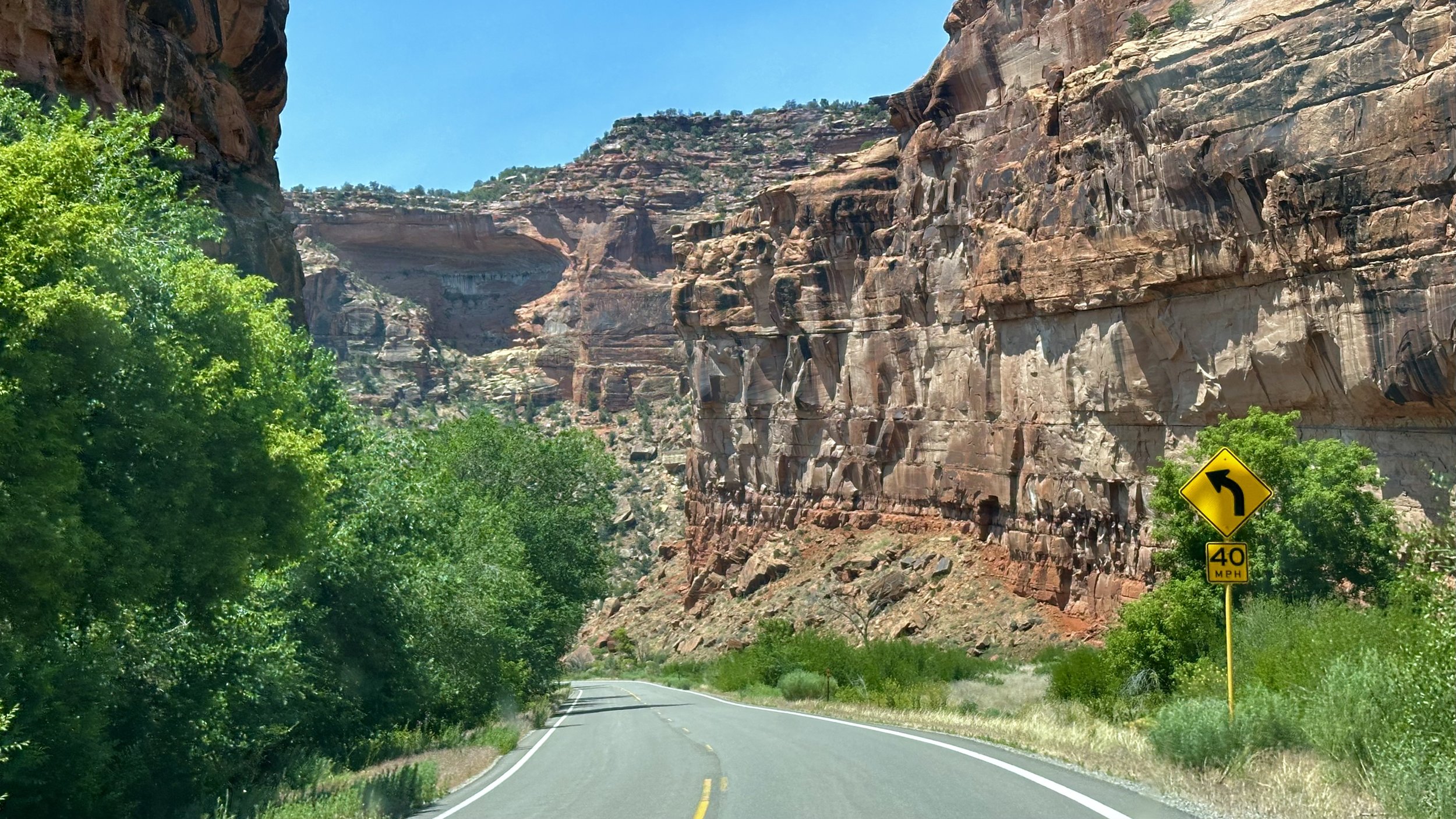 From Placerville in the south to Gateway in the west and up to Whitewater in the north, the 130 mile long Unaweep Tabaguache Scenic Byway is one heck of a road trip. It is a beautiful drive from the San Juan Mountains through canyons while following