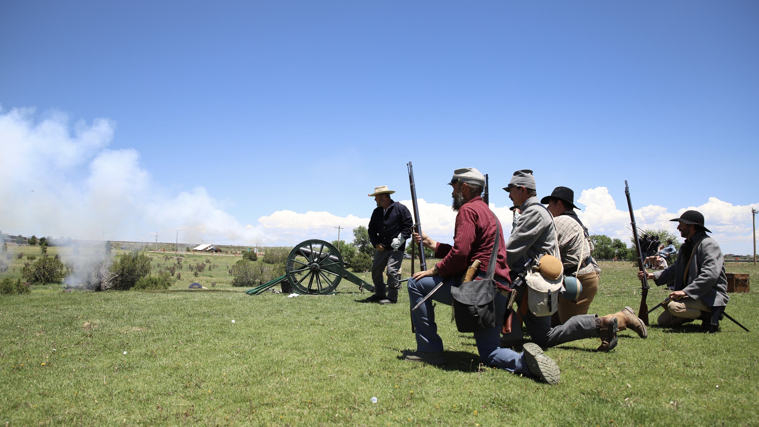 Glorietta Pass Reenactment at Venus Park, Edgewood, NM