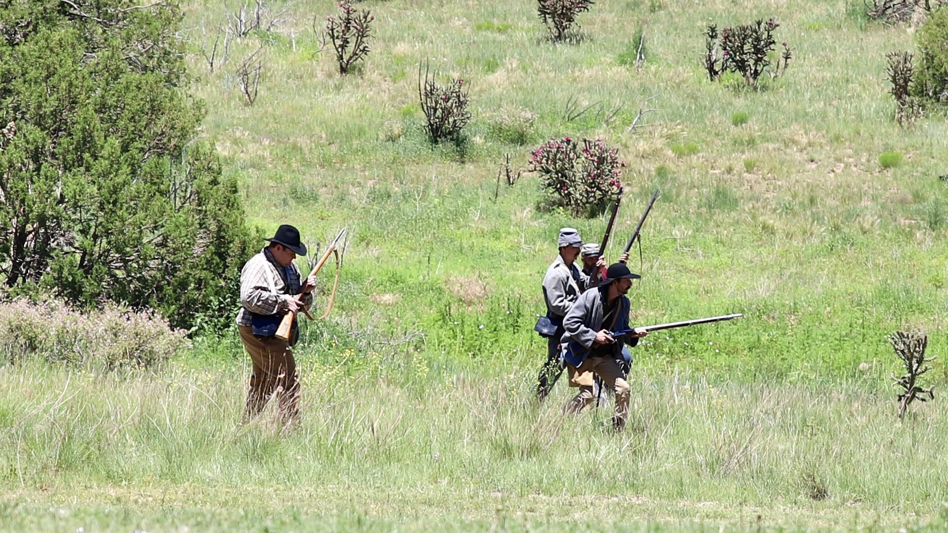 Glorietta Pass Reenactment at Venus Park, Edgewood, NM