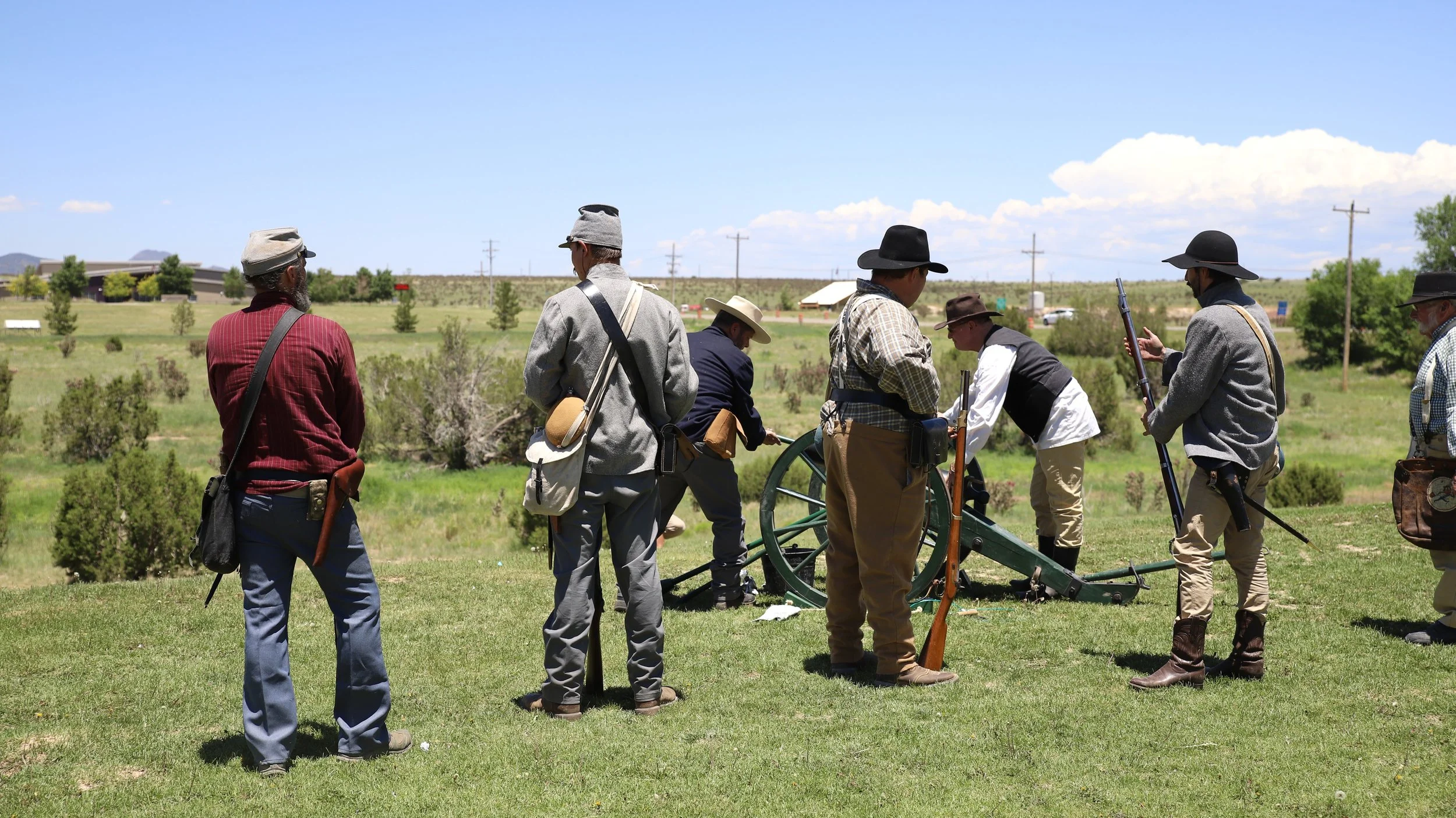 Glorietta Pass Reenactment at Venus Park, Edgewood, NM