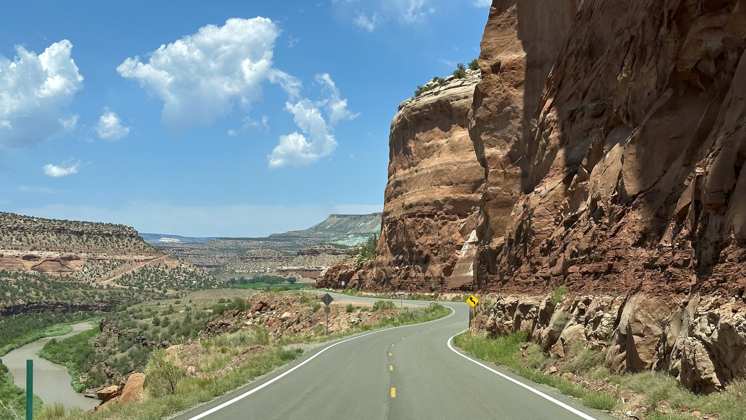 From Placerville in the south to Gateway in the west and up to Whitewater in the north, the 130 mile long Unaweep Tabaguache Scenic Byway is one heck of a road trip. It is a beautiful drive from the San Juan Mountains through canyons while following