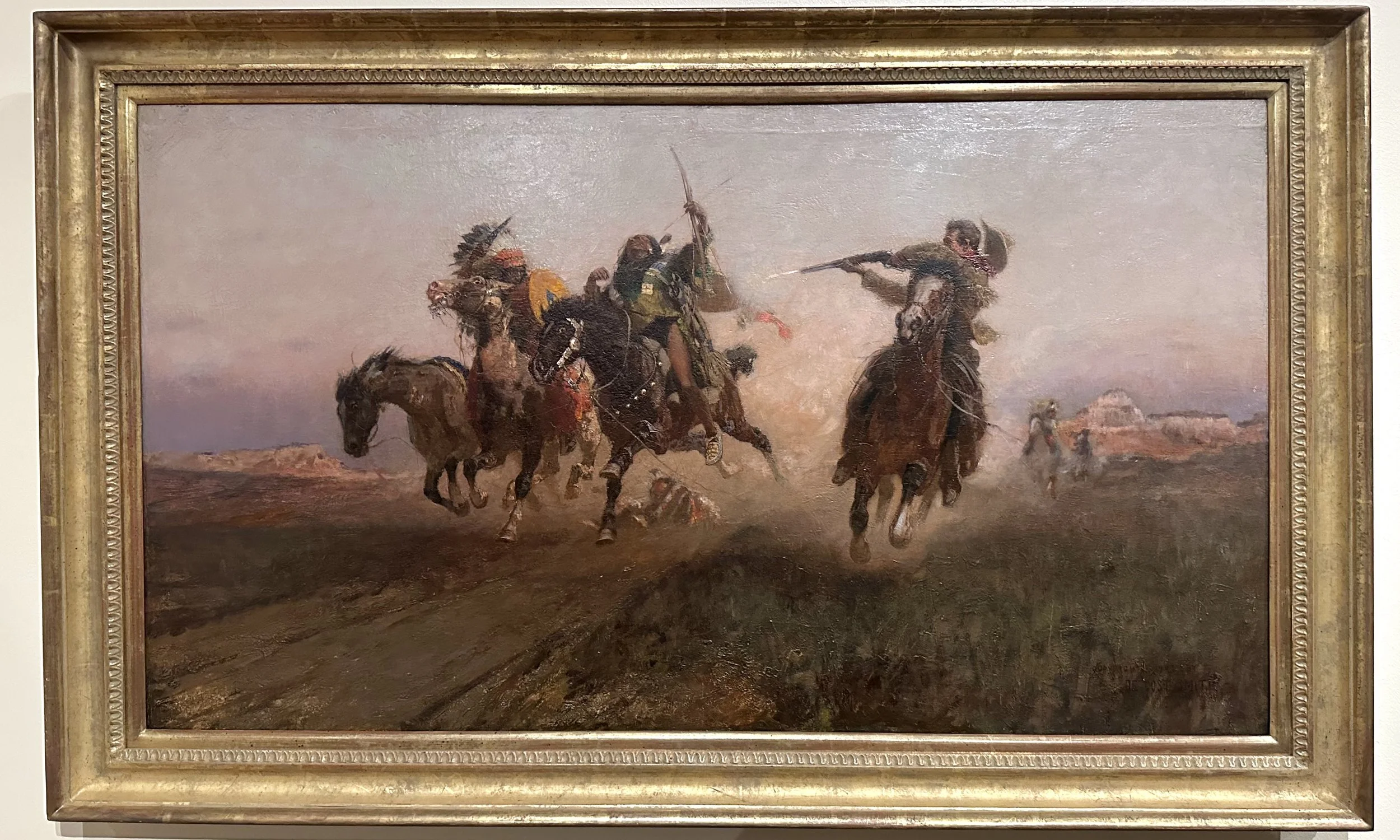 A Running Fight by De Cost Smith