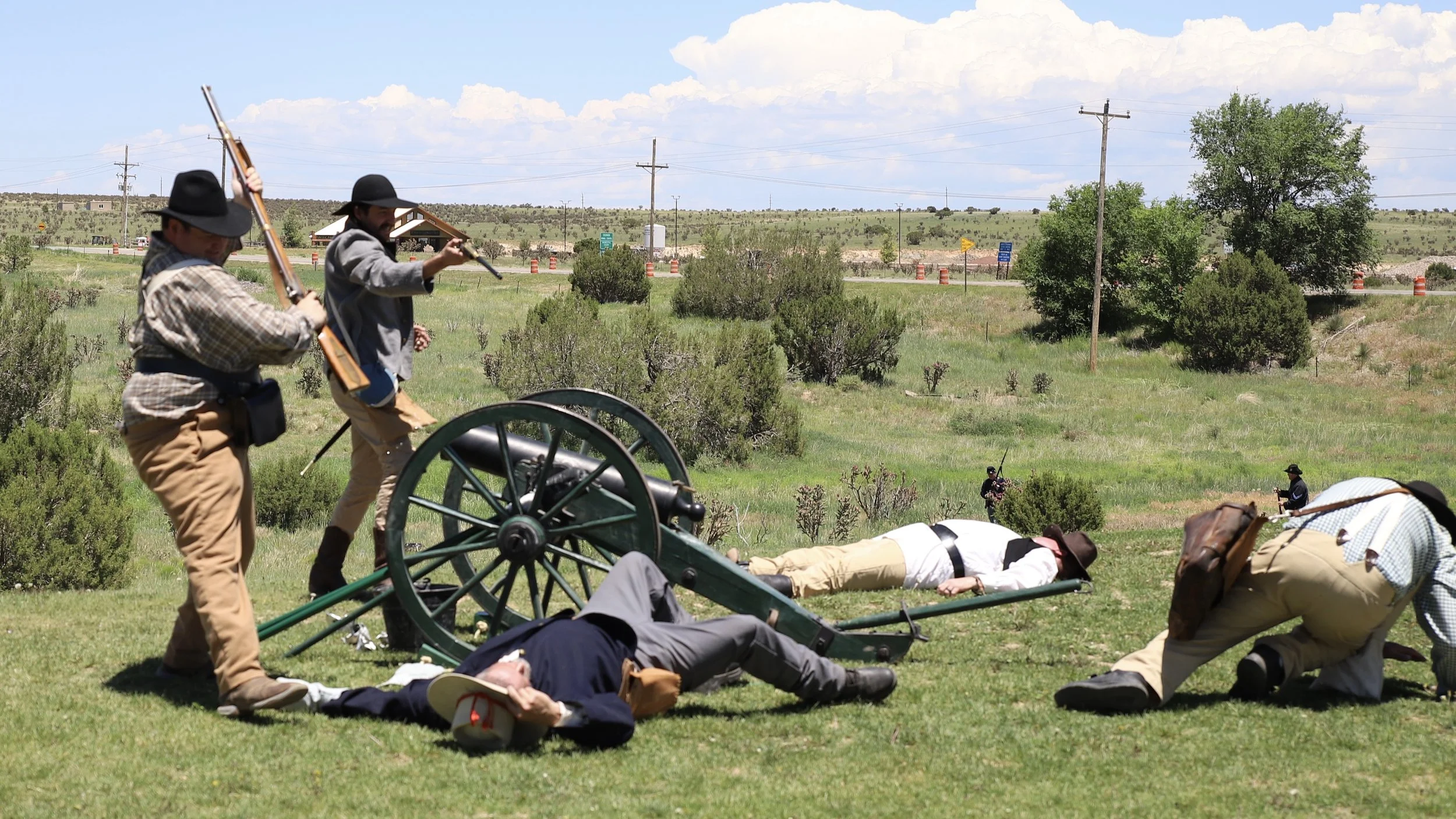Glorietta Pass Reenactment at Venus Park, Edgewood, NM