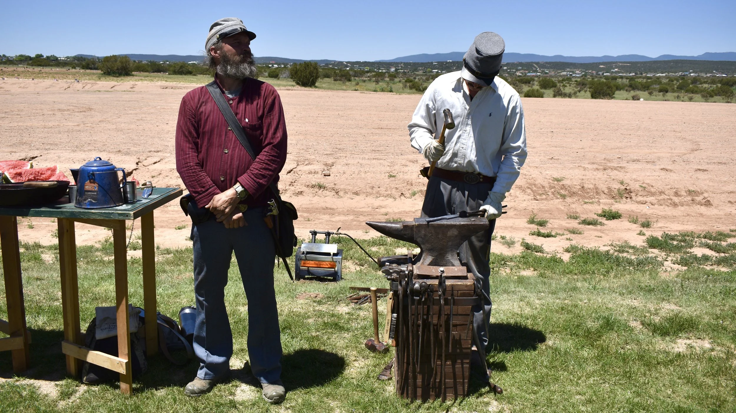 Glorietta Pass Reenactment at Venus Park, Edgewood, NM