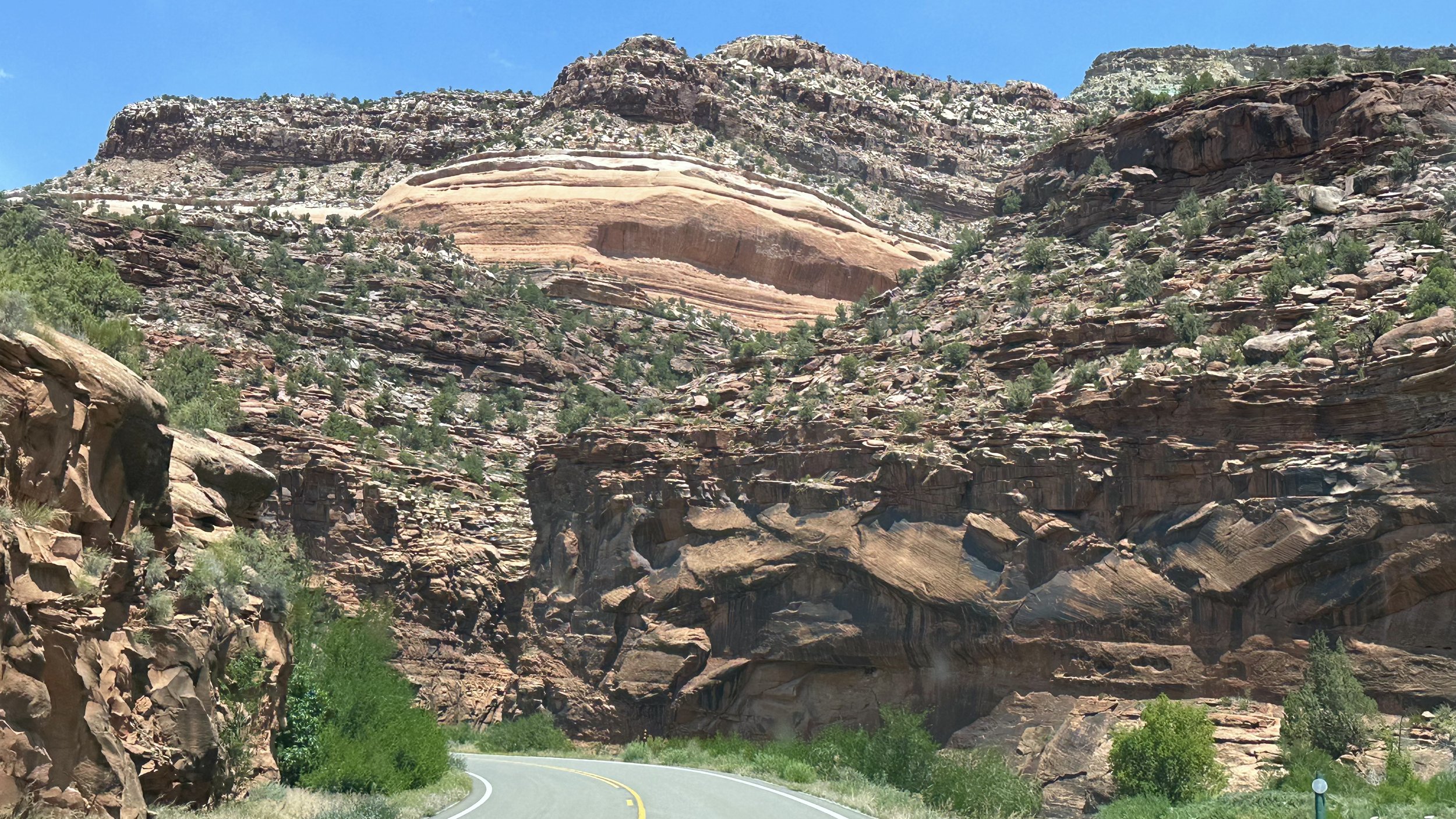 From Placerville in the south to Gateway in the west and up to Whitewater in the north, the 130 mile long Unaweep Tabaguache Scenic Byway is one heck of a road trip. It is a beautiful drive from the San Juan Mountains through canyons while following