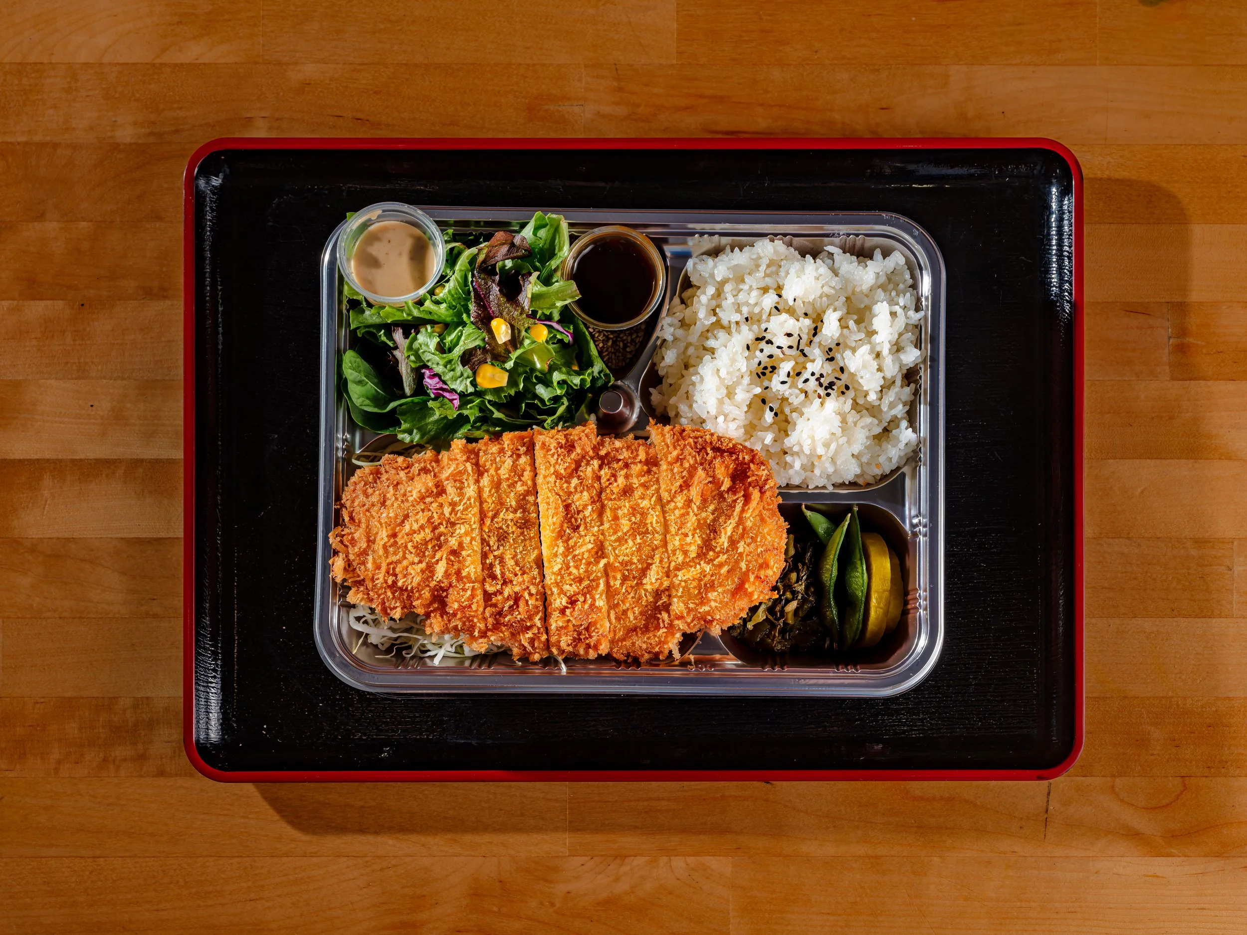 Kasane Tonkatsu Bento at Nana Ai Katsu