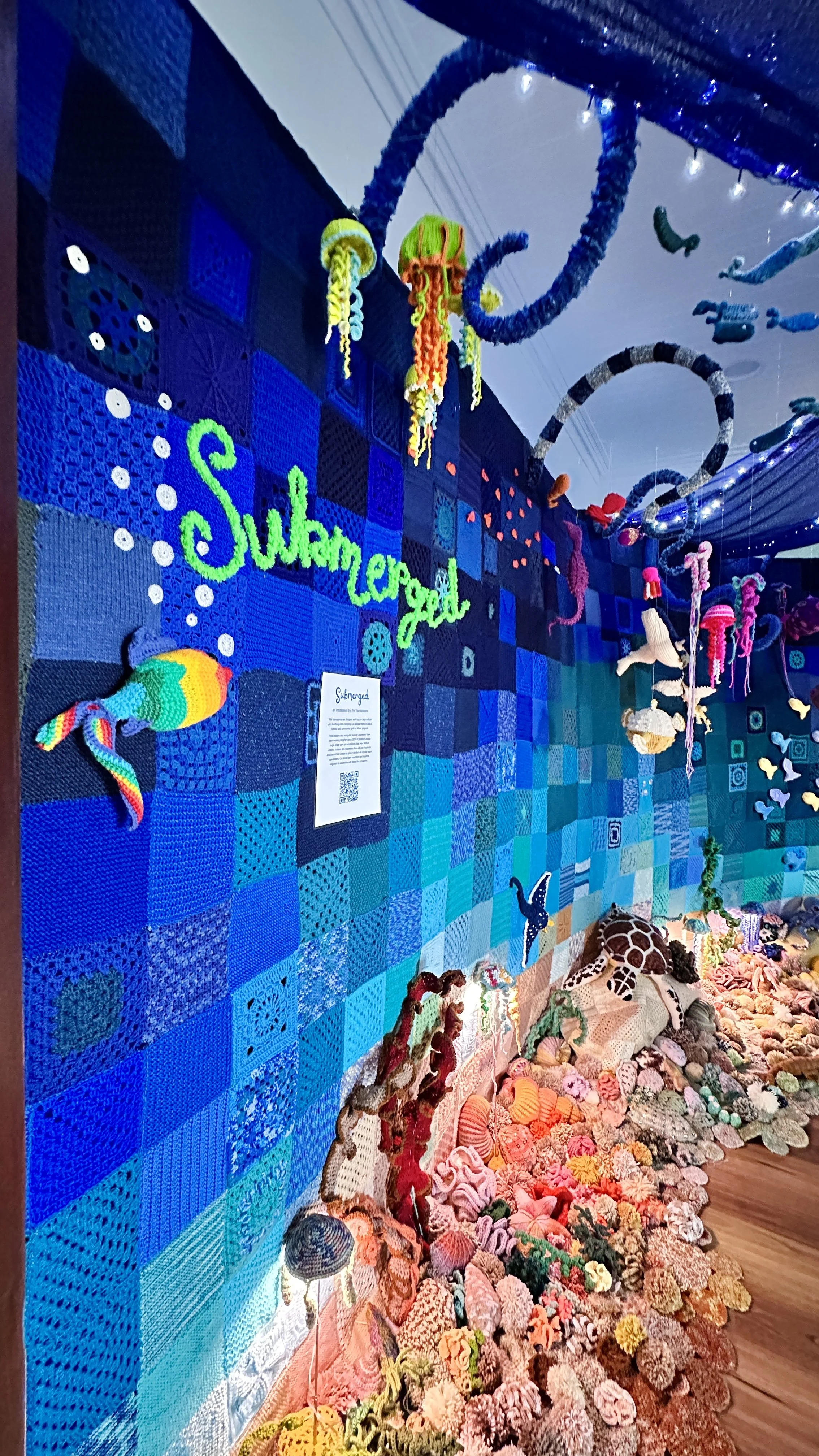 Submerged, Yarntopians, 2026
Photo: Loretta Grayson