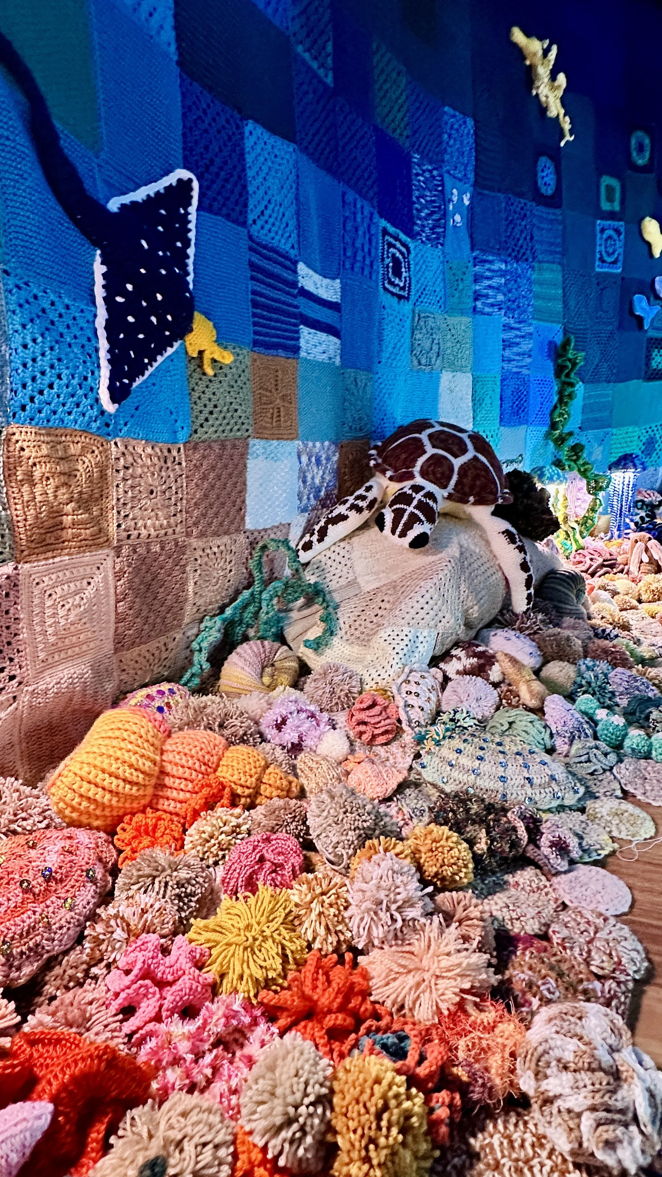 Submerged, Yarntopians, 2026
Photo: Loretta Grayson