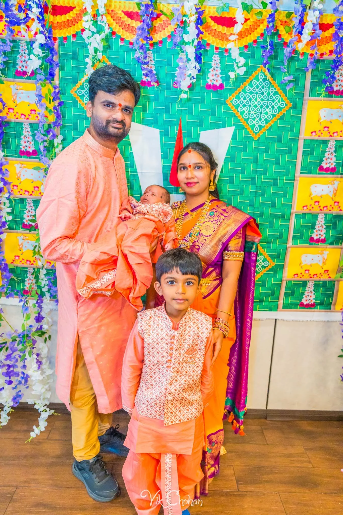 Baby Aadvick Baby Naming Ceremony Photography