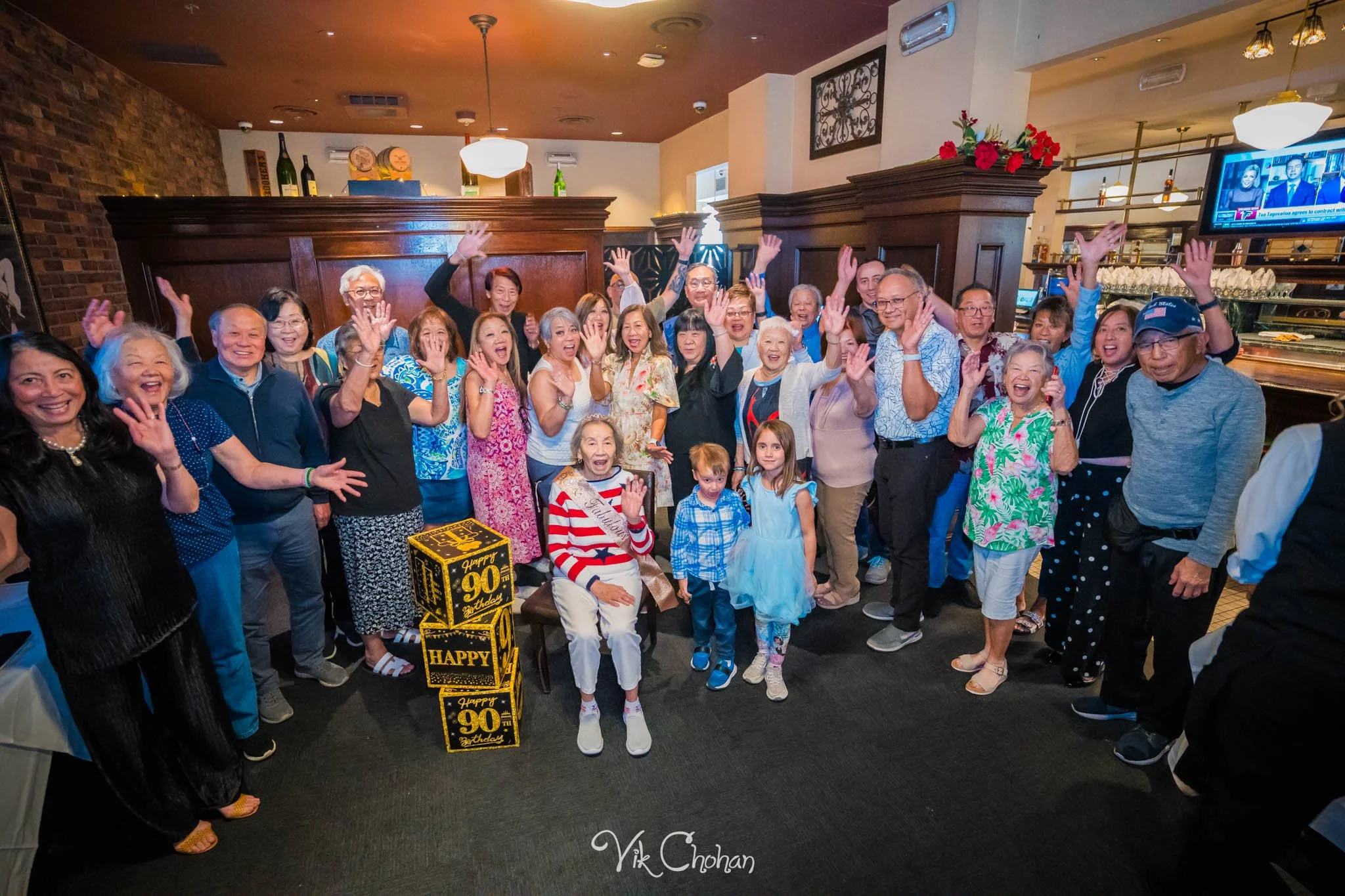 Kays 90th Birthday Celebration at Triple George Downtown Las-Vegas