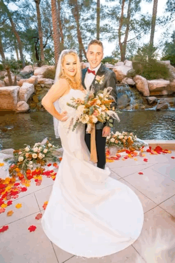 Jessica and Max JW Marriott Las Vegas Wedding Photography - album 1