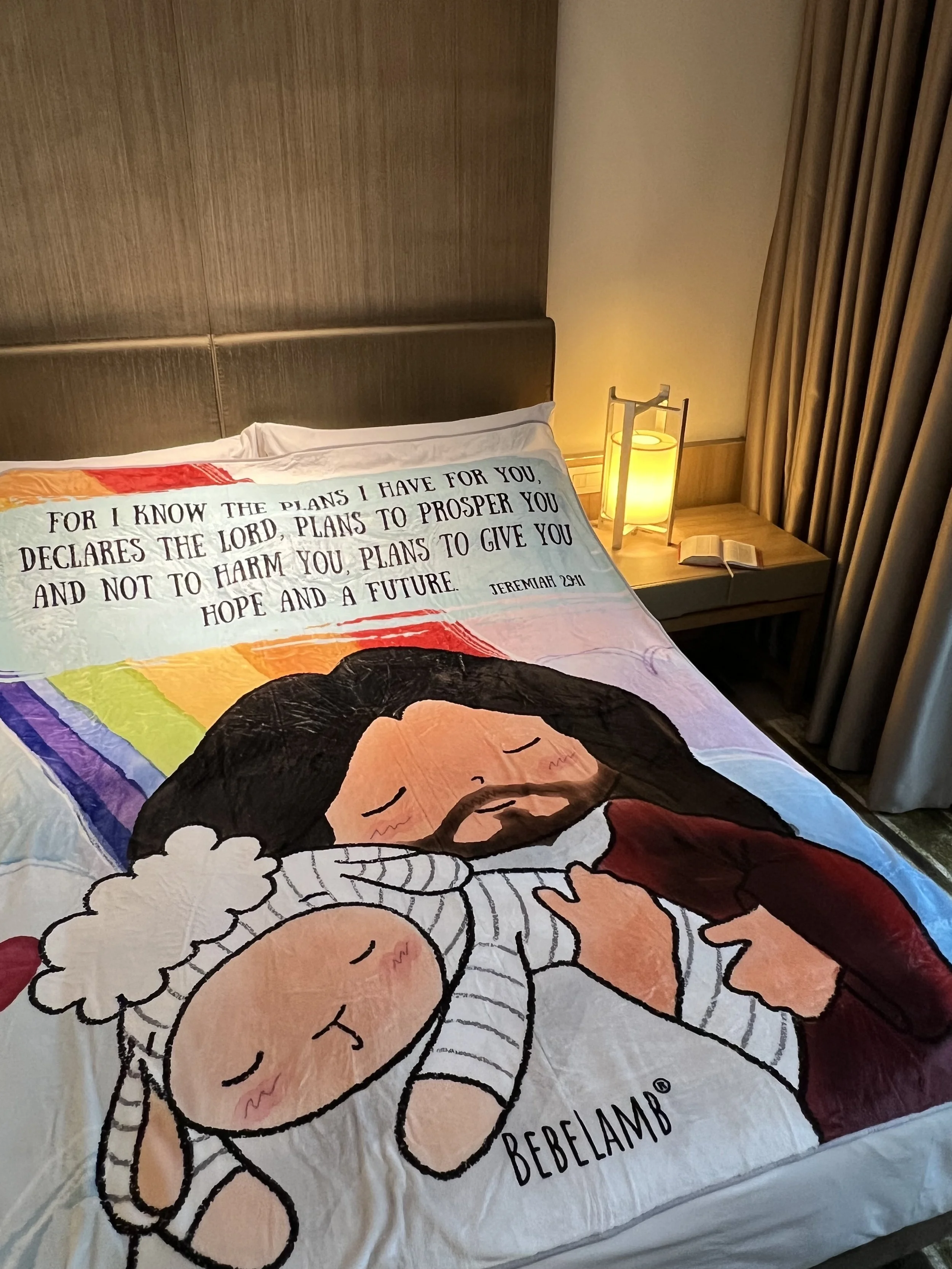 “Hope & Future” - Soft Plush Flannel Blanket (Small 40' x 50' / Medium 50' x 60' / Large 60' x 80')