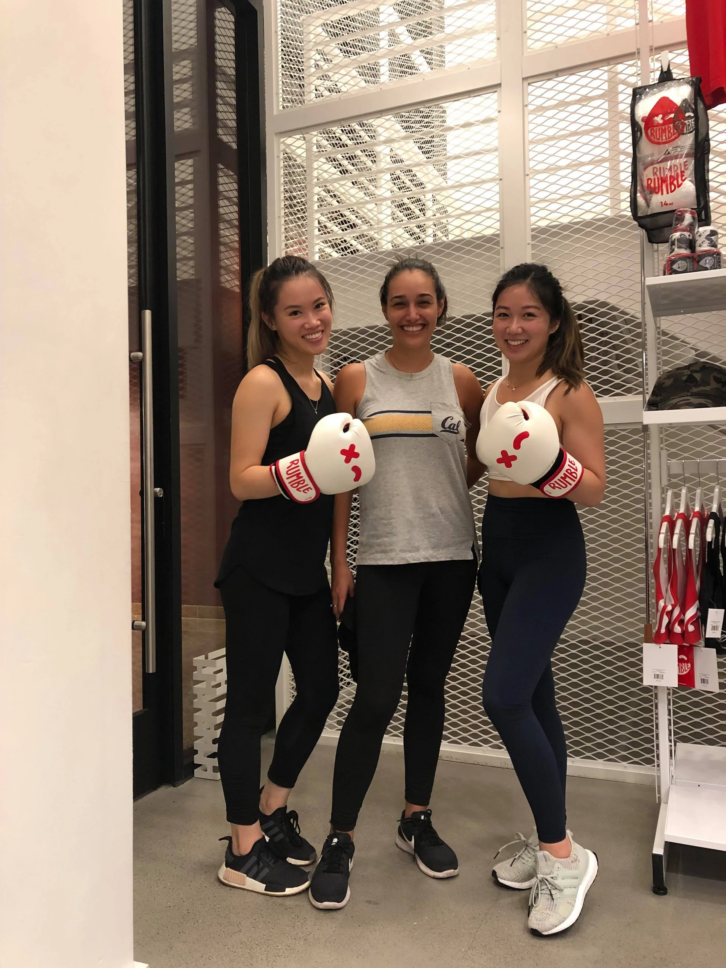 Rumble boxing with colleagues? Best team bonding ever :)