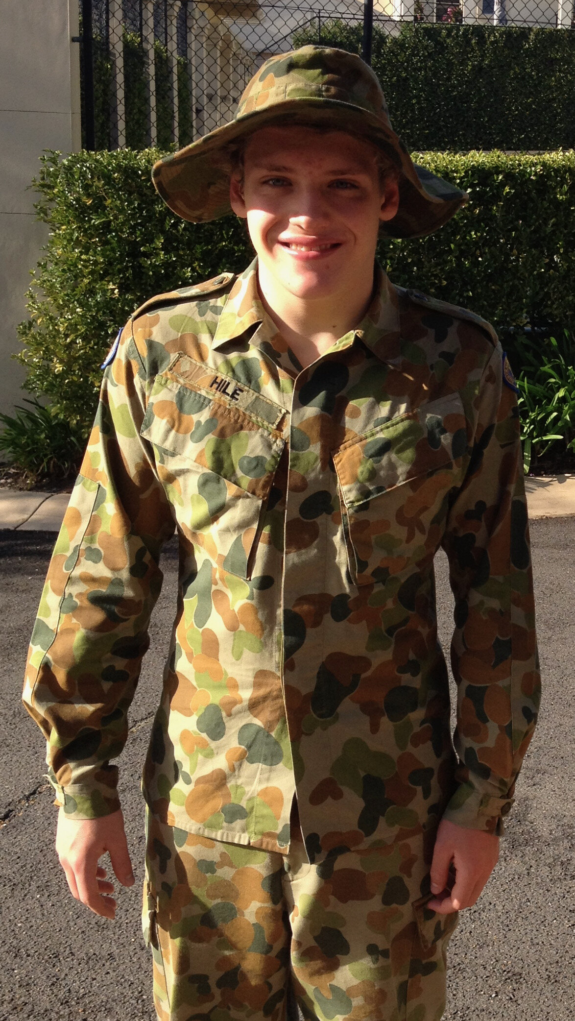 Cadets was not his favourite