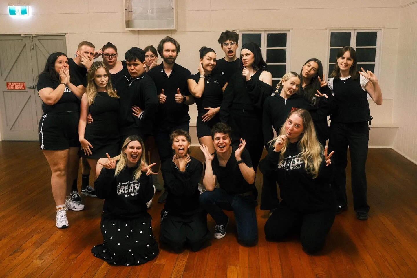 Flashback to our first Addams Family rehearsal last week! 🕸️ Somehow we think this is the most normal we&rsquo;ll look from here on out 🖤

We&rsquo;ve jumped headfirst into the chaos of rehearsals and can&rsquo;t wait to bring you on the journey 🥀