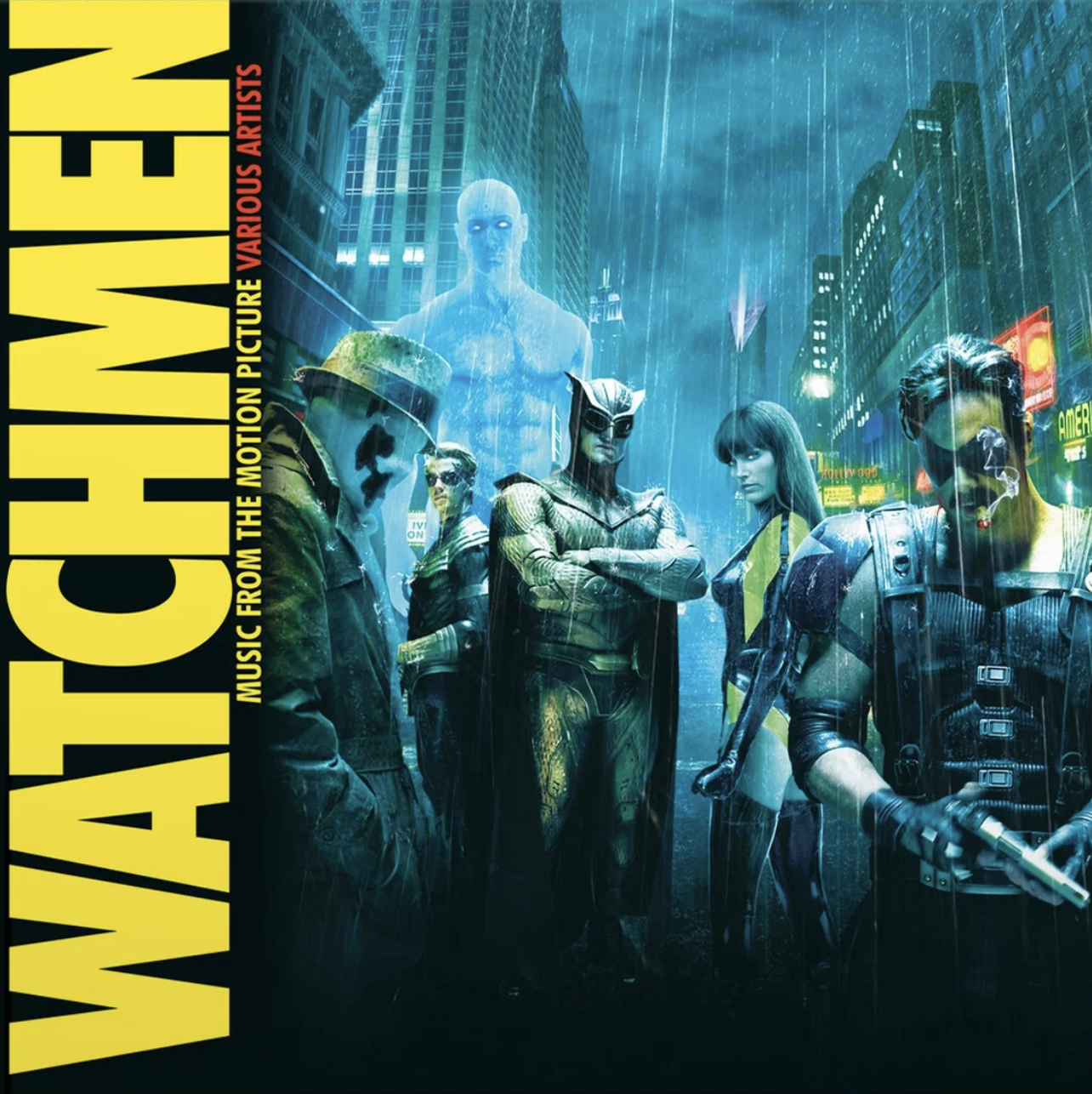 Various / Tyler Bates – Watchmen (Original Motion Picture Soundtrack & Score) (Limited Edition 3 x Coloured Vinyl)