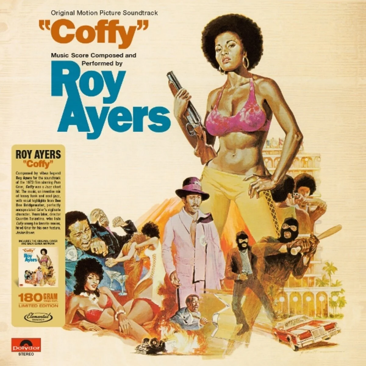 Roy Ayers – Coffy (Original Motion Picture Soundtrack) (Limited Edition 180g Vinyl)