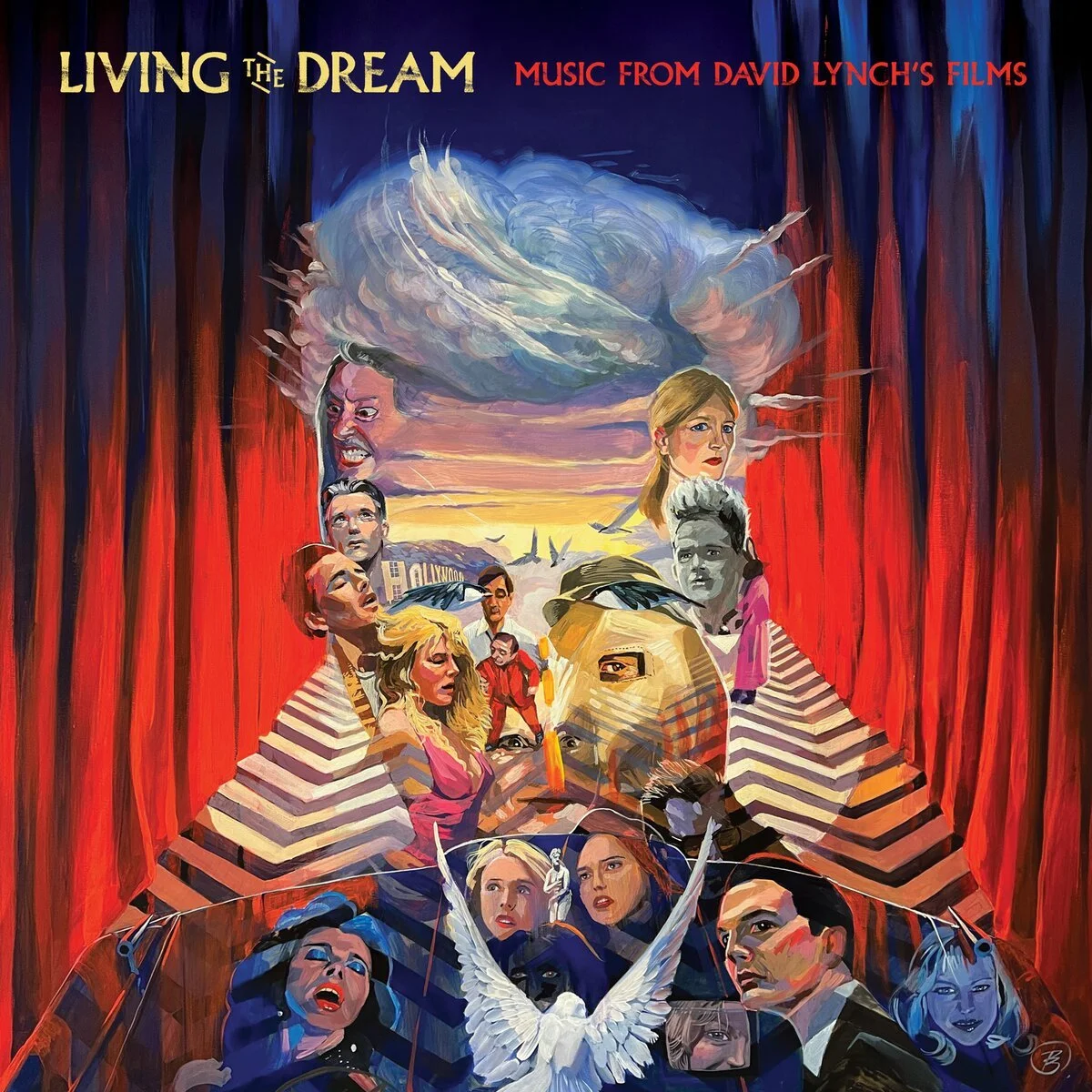 Various – Living the Dream: Music From David Lynch's Films (Limited Edition Red Coloured 180g Vinyl)