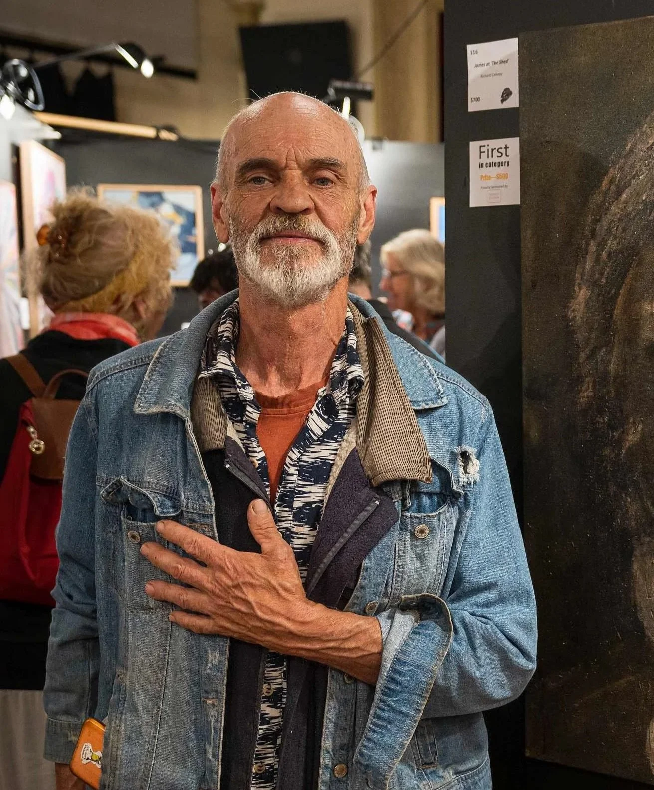 Richard Collopy: 2025 "1st Prize Acrylics"