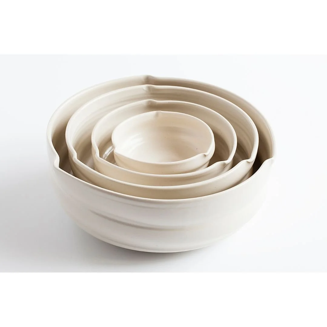 Nesting Bowls White