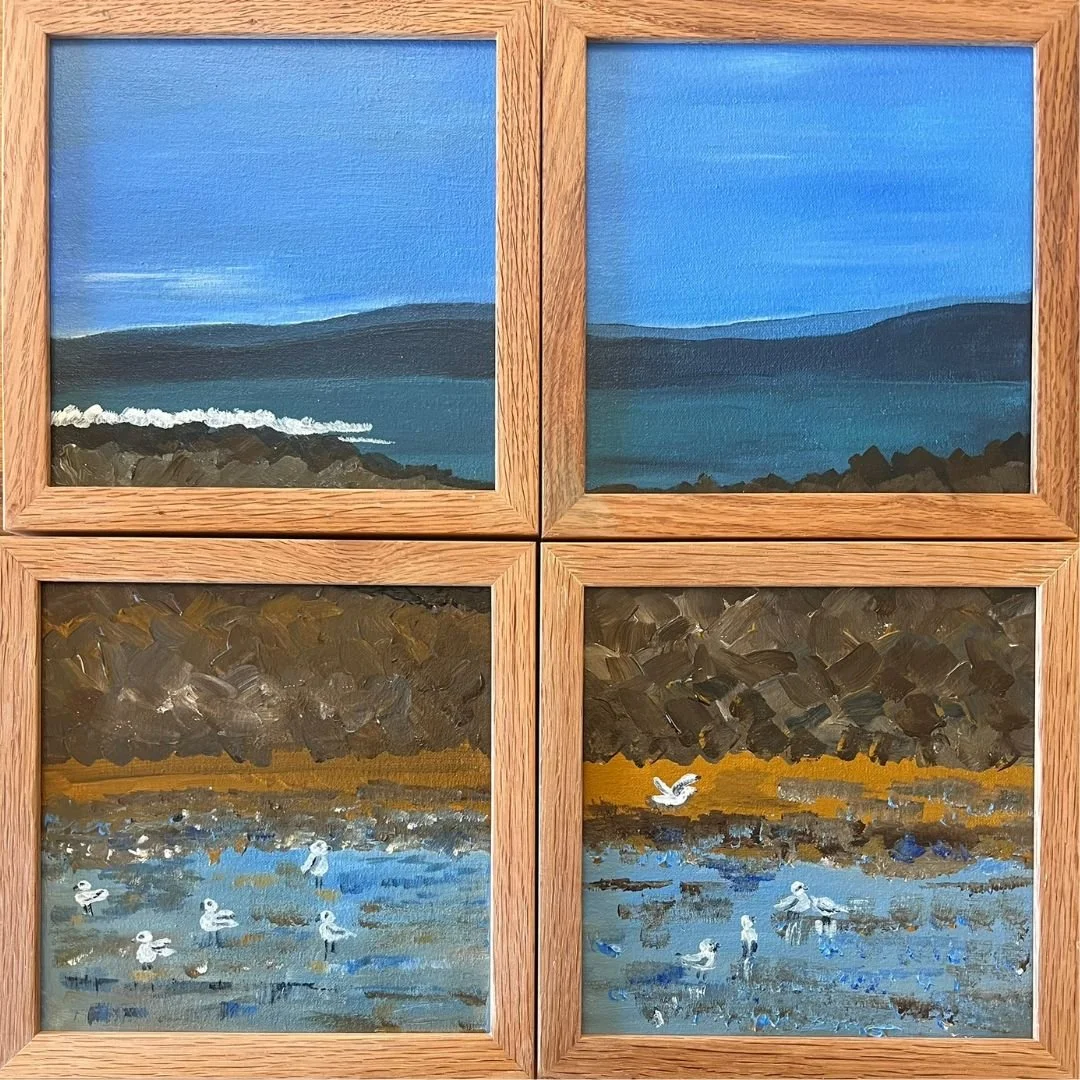 Paula Gladders - Polyptych of Barwon Heads Beach.jpg