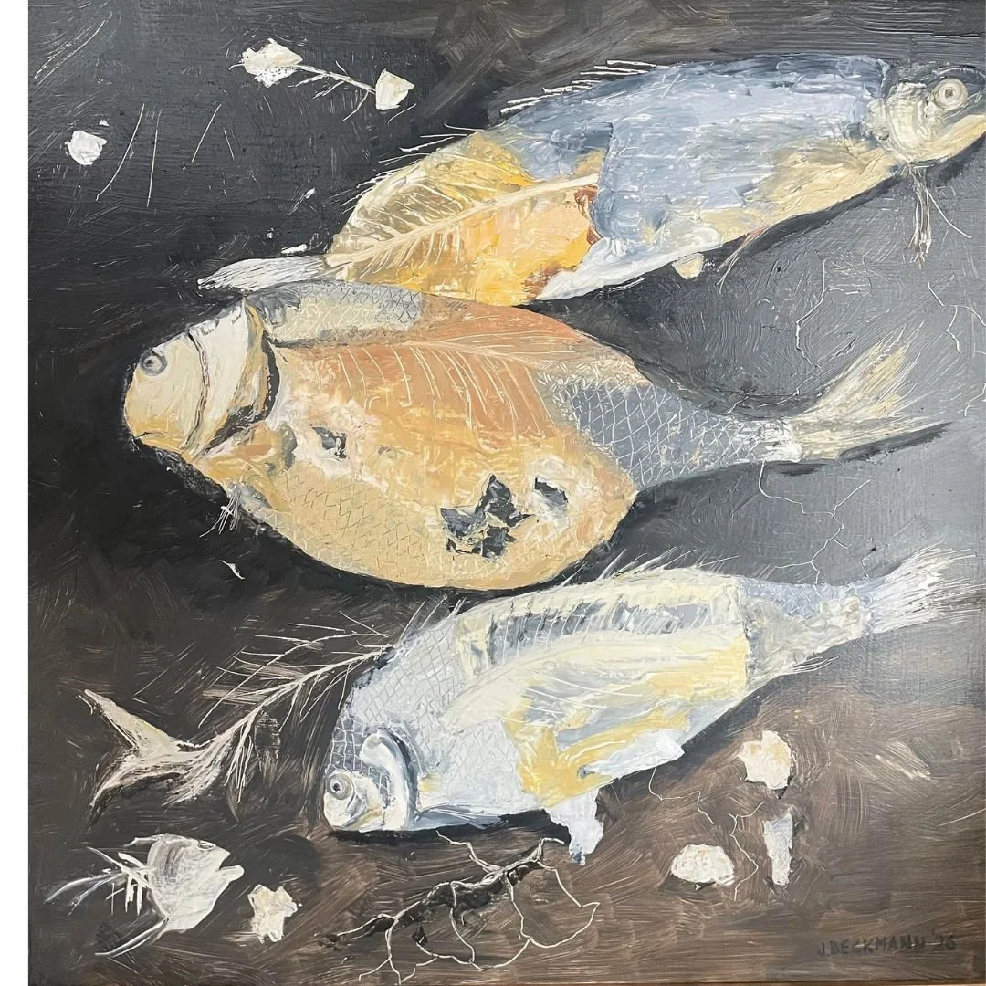 Carp on a Dry Lake