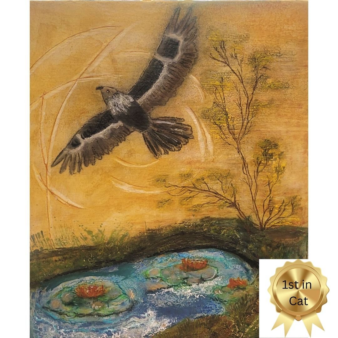 Encaustic: Flying High