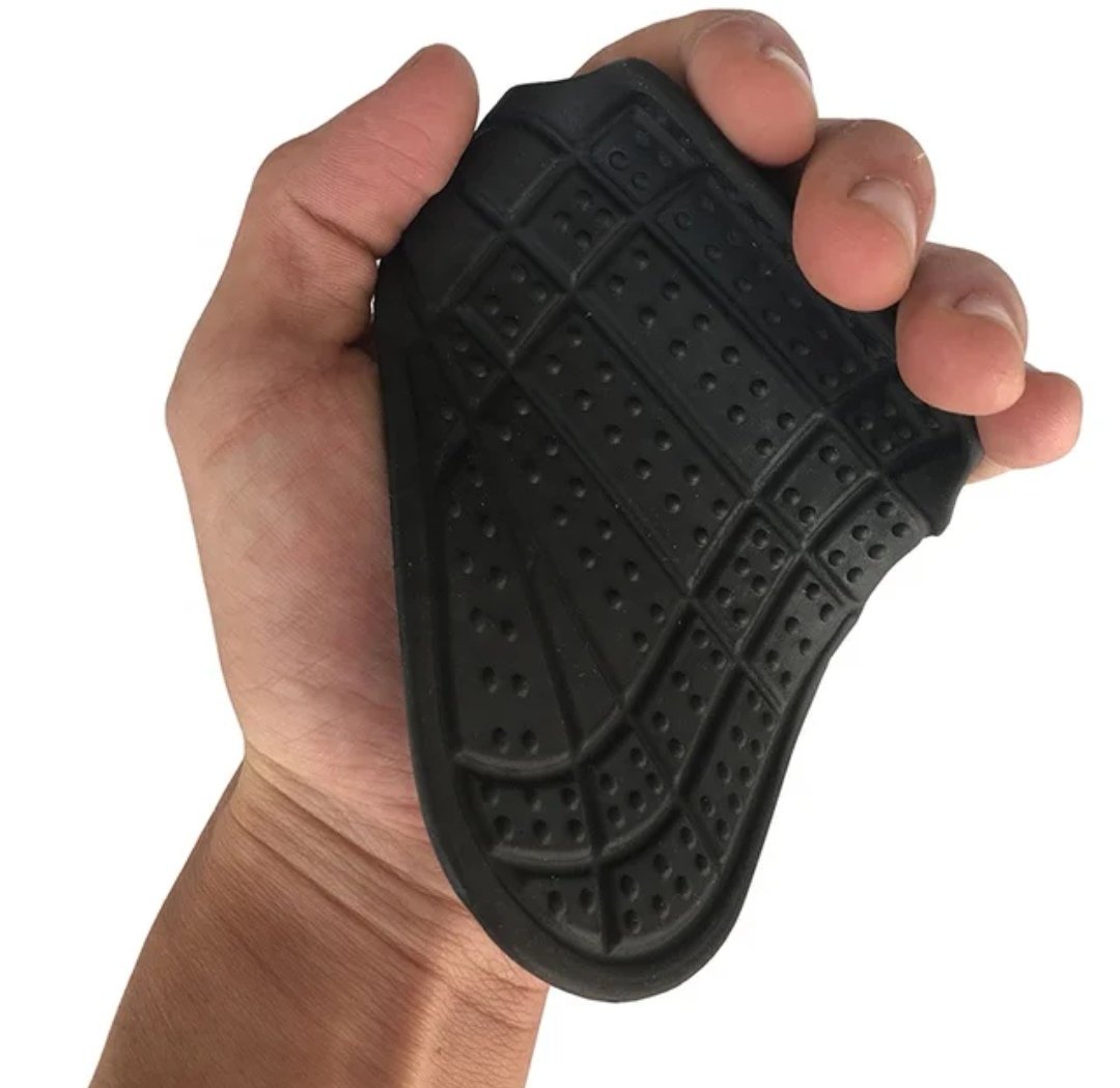 Weightlifting grip Rubber pads