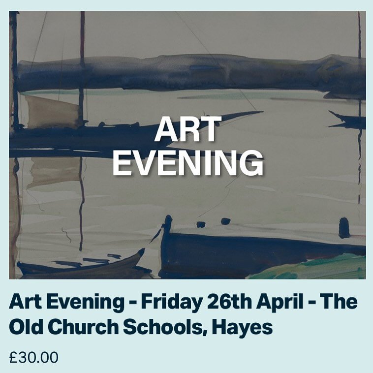 Come and join us for our next wonderful art evening! Emma will be showing us how to paint beautiful boats in watercolour, and you can relax and unwind with a glass of wine while you work! Limited spaces, so so do hurry! LINK IN BIO! 👆🏼 #art #arteve