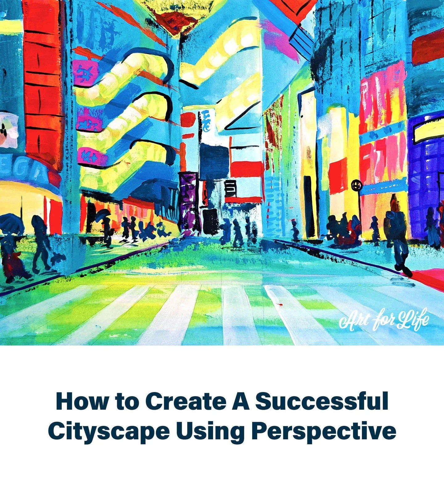 Have you ever wondered how to how to create a successful cityscape using perspective? Don't be put off by the complexity, have a go at a simple scene with our guide to horizon lines and vanishing points ... LINK IN BIO! #art #drawing #cityscapes #art