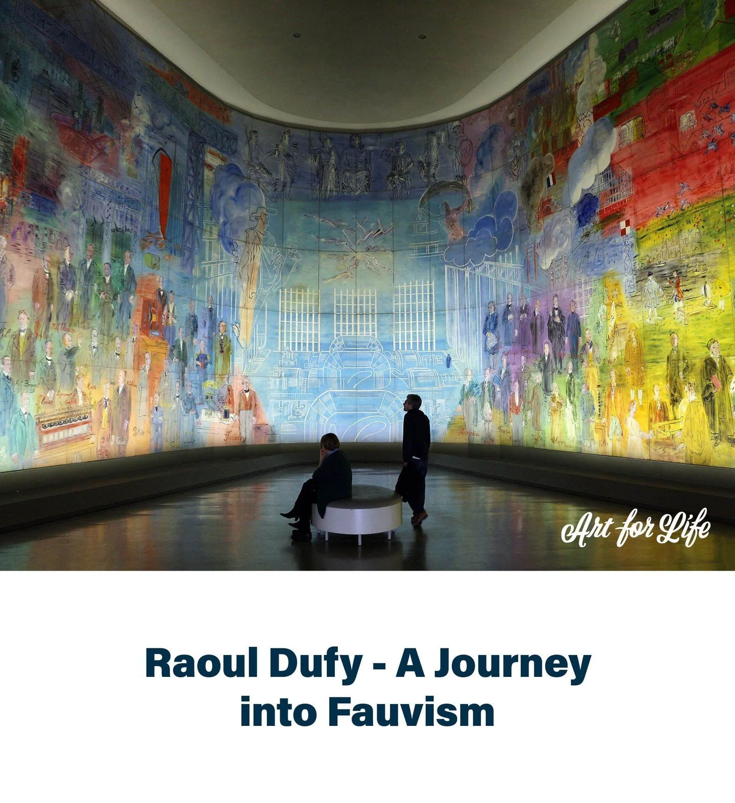 Raoul Dufy was a French painter associated with the Fauvist movement. A brave and expressive painter, he rode the wave of experimentation which would take his art to new levels. Discover more in our piece about his Journey into Fauvism LINK IN BIO! #
