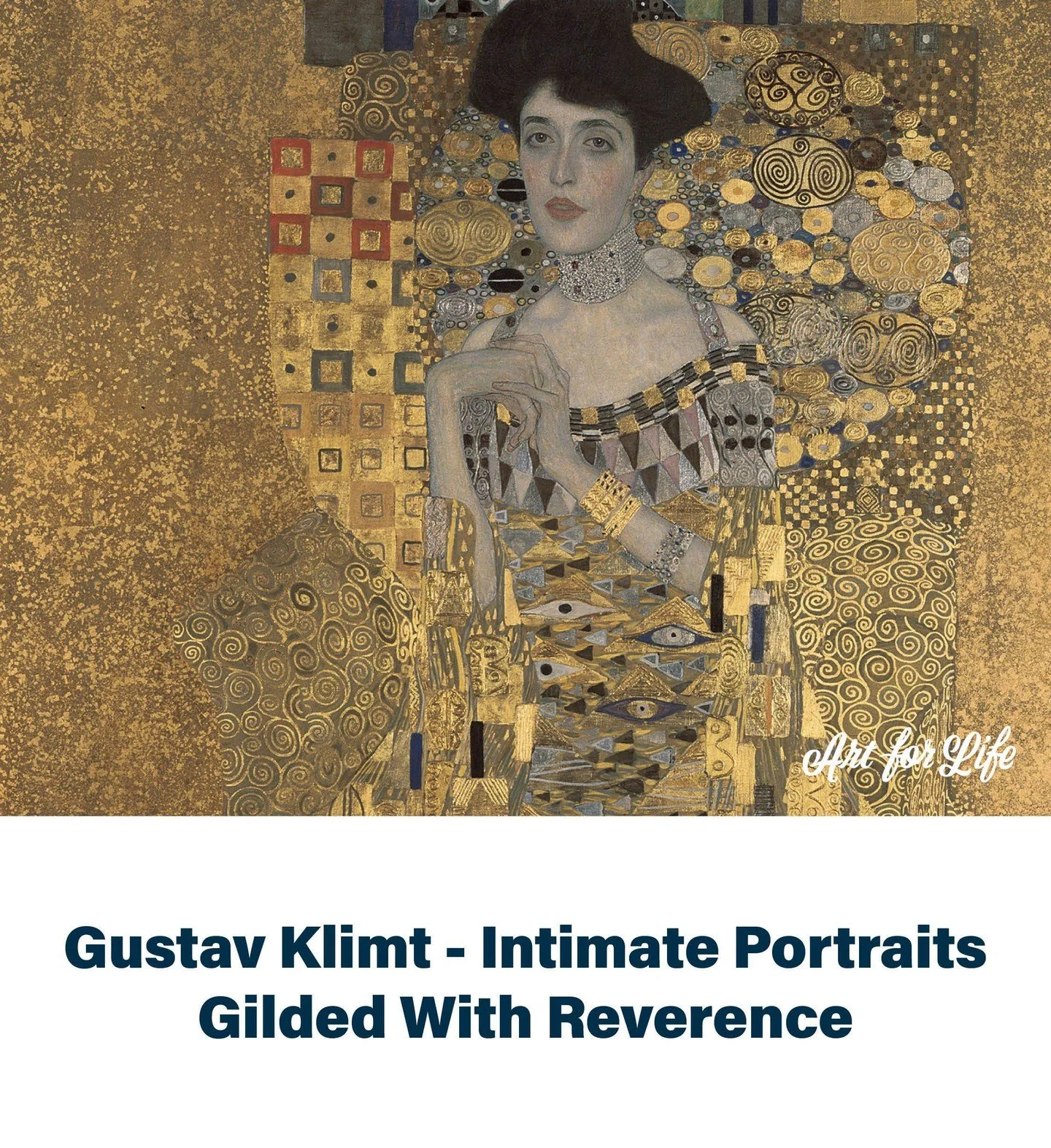 Klimt was an Austrian symbolist painter and one of the most prominent members of the Vienna Secession movement. Klimt became famous above all as a painter of femme fatale clothed in a mosaic of pattern and colour. Discover more about the phenominally
