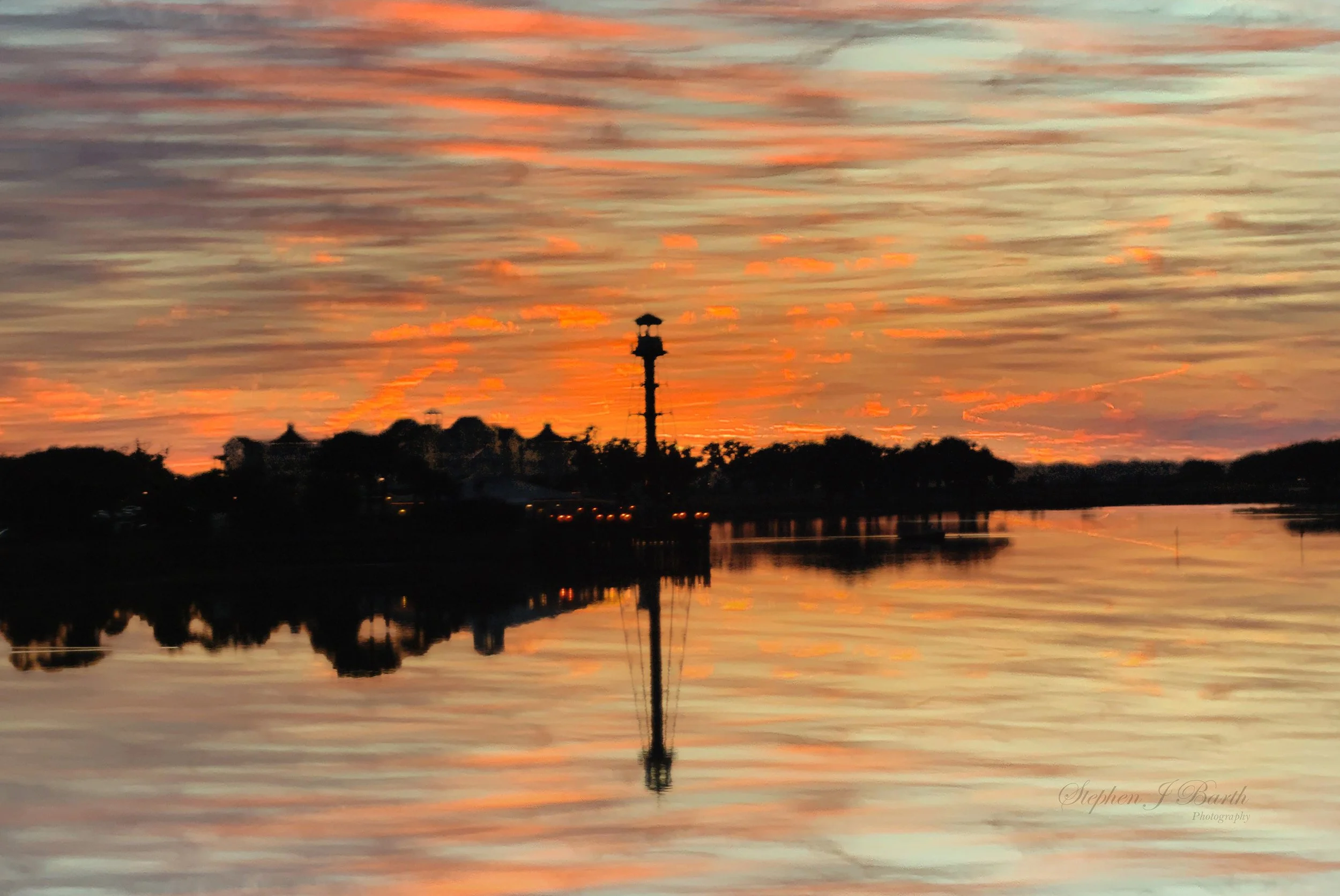 Sumter Sunset Reflection - Steven Barth