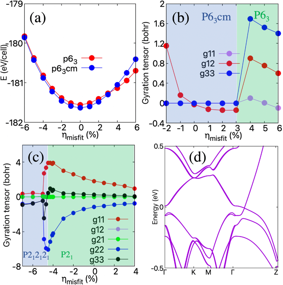 Publication: Strain-induced gyrotropic effects in ferroelectric BaTi⁢S3
