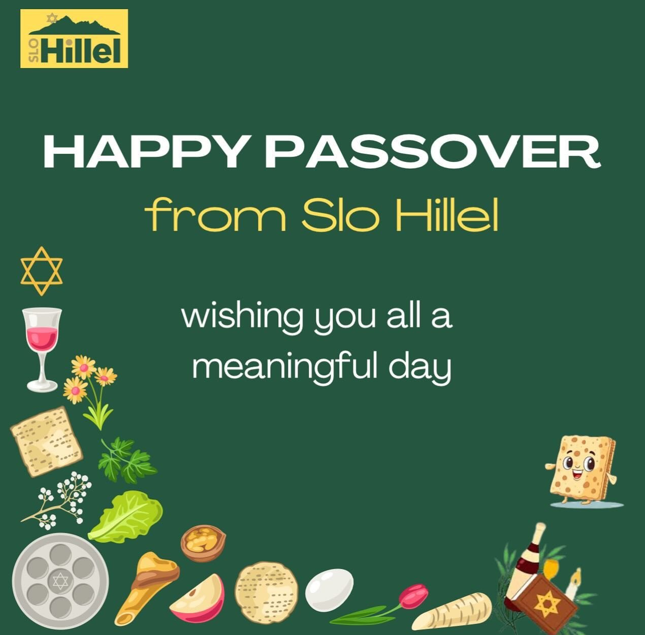 We wish all a meaningful Passover as we hold in our hearts those still held hostage and anyone enduring antisemitism. Our story and people are about endurance and we bring in this Pesach celebrating our history and freedom.✡️