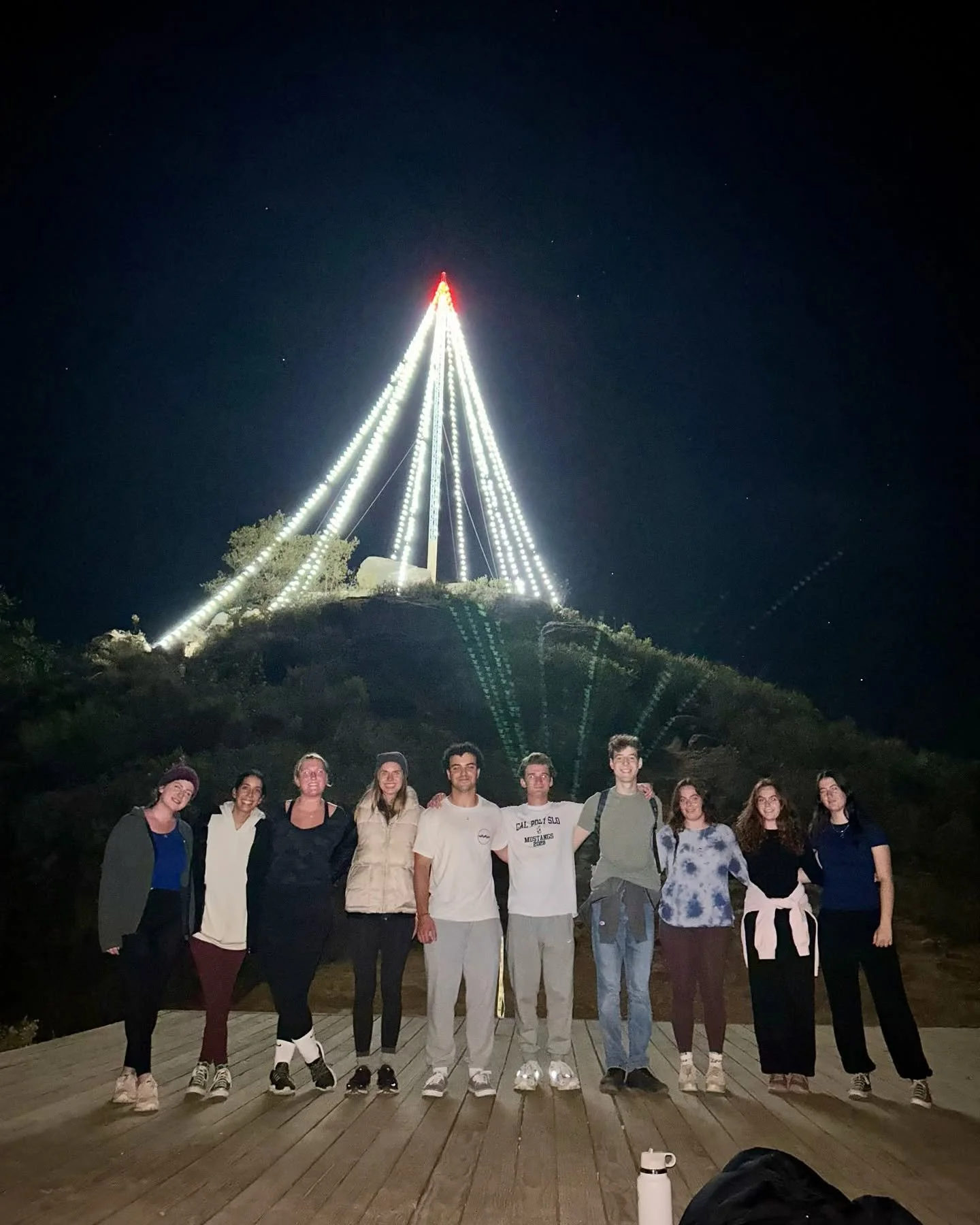 We had a great time hiking to the Madonna tree last night!