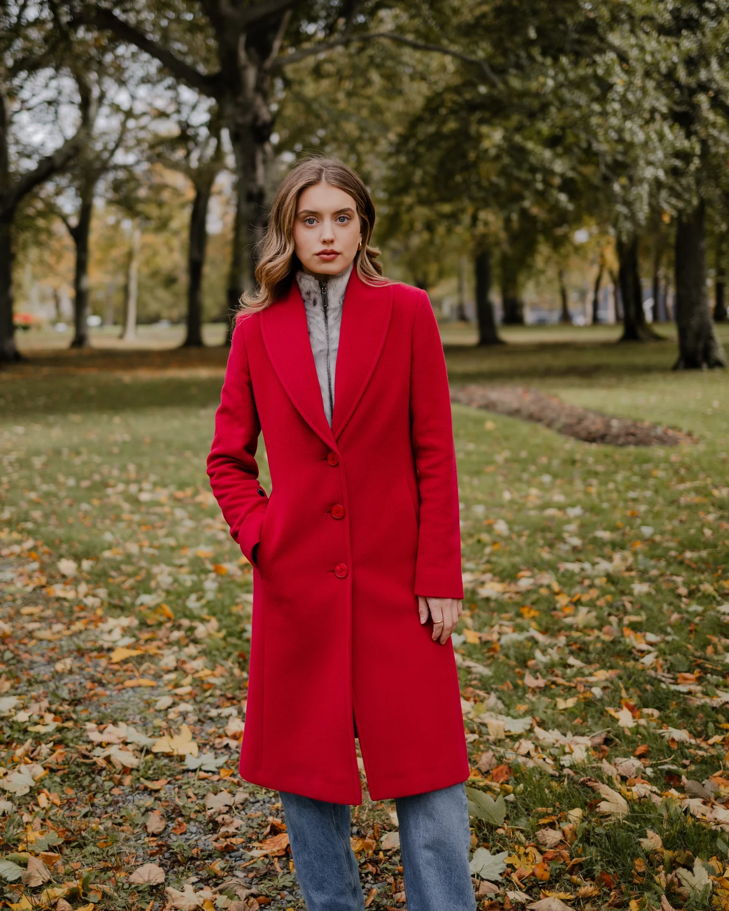 Trench Coat Women's Hooded Wool Winter Coats Abrigos De Mujer