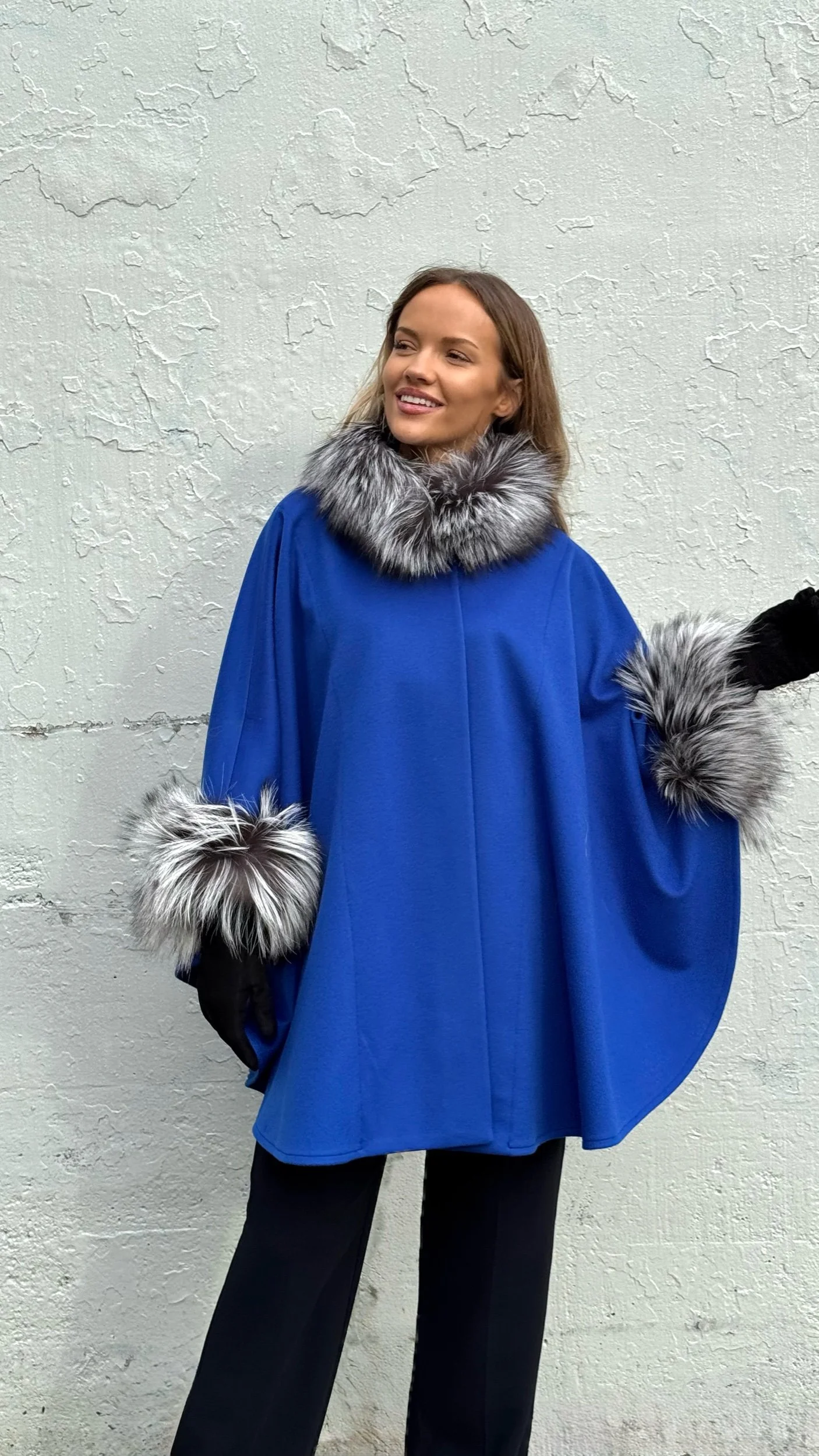 Green Mink Fox Jacket — Always in Vogue