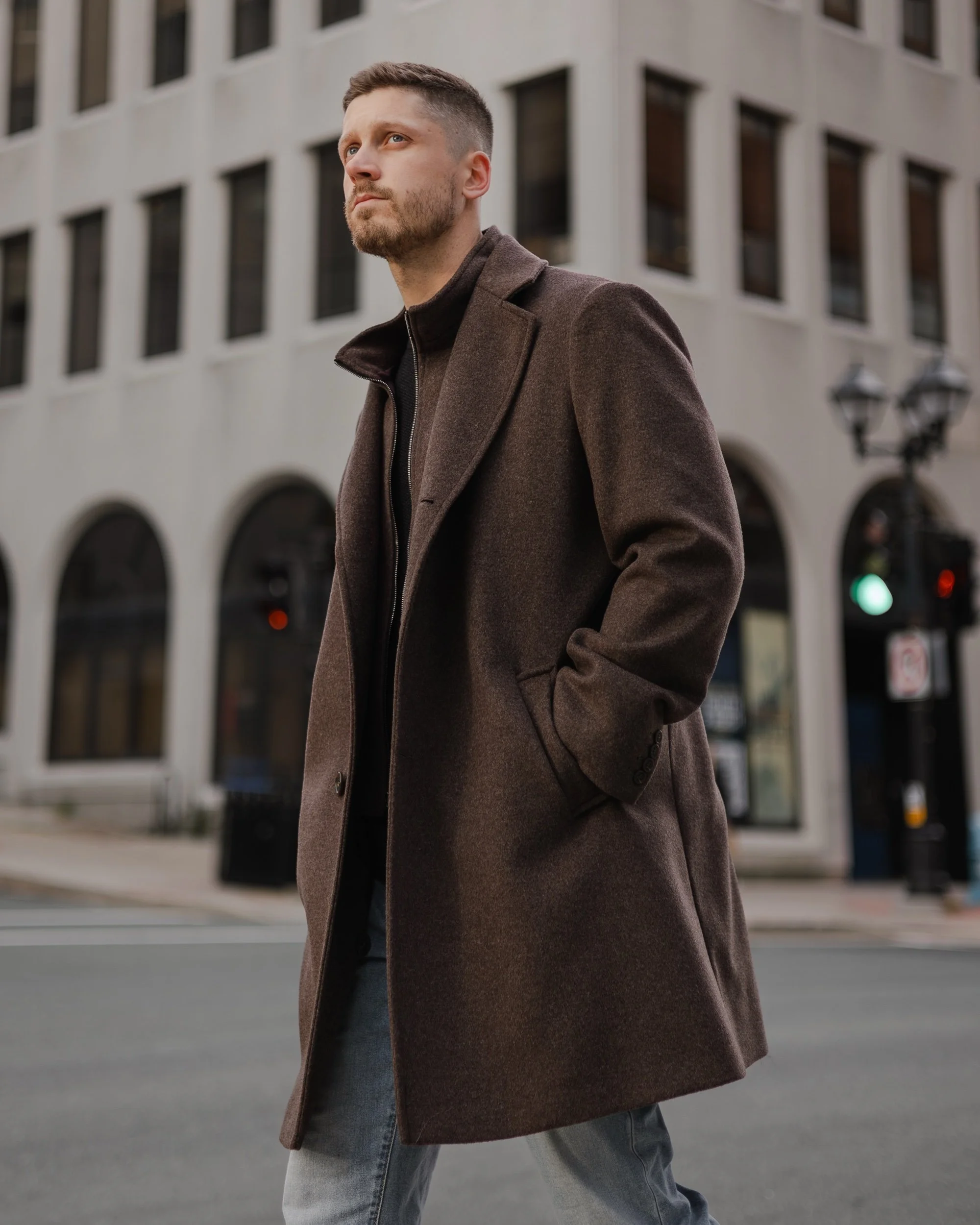 ジャケット・アウター FEELS. OVERSIZED WOOL COAT BROWN Shearling Jacket — Always in Vogue