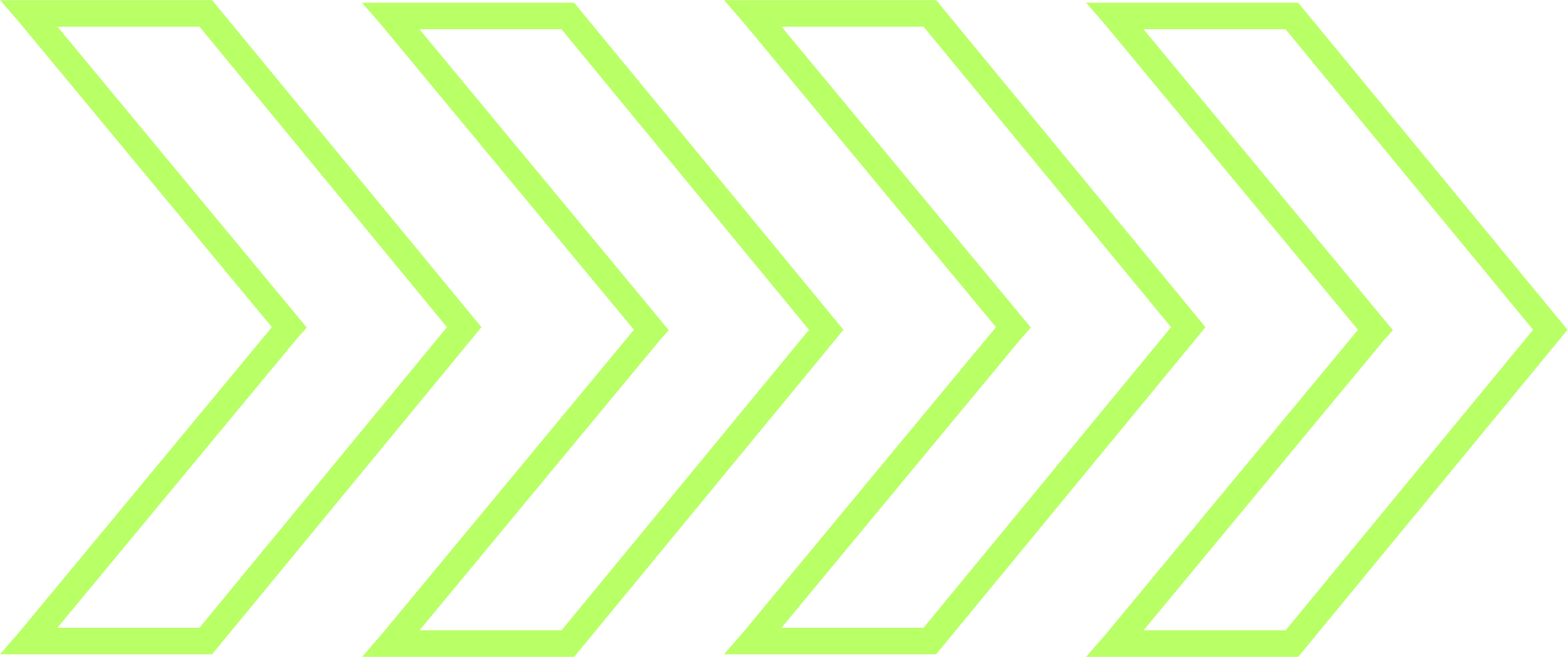 Series of green arrows pointing to the right on a black background.