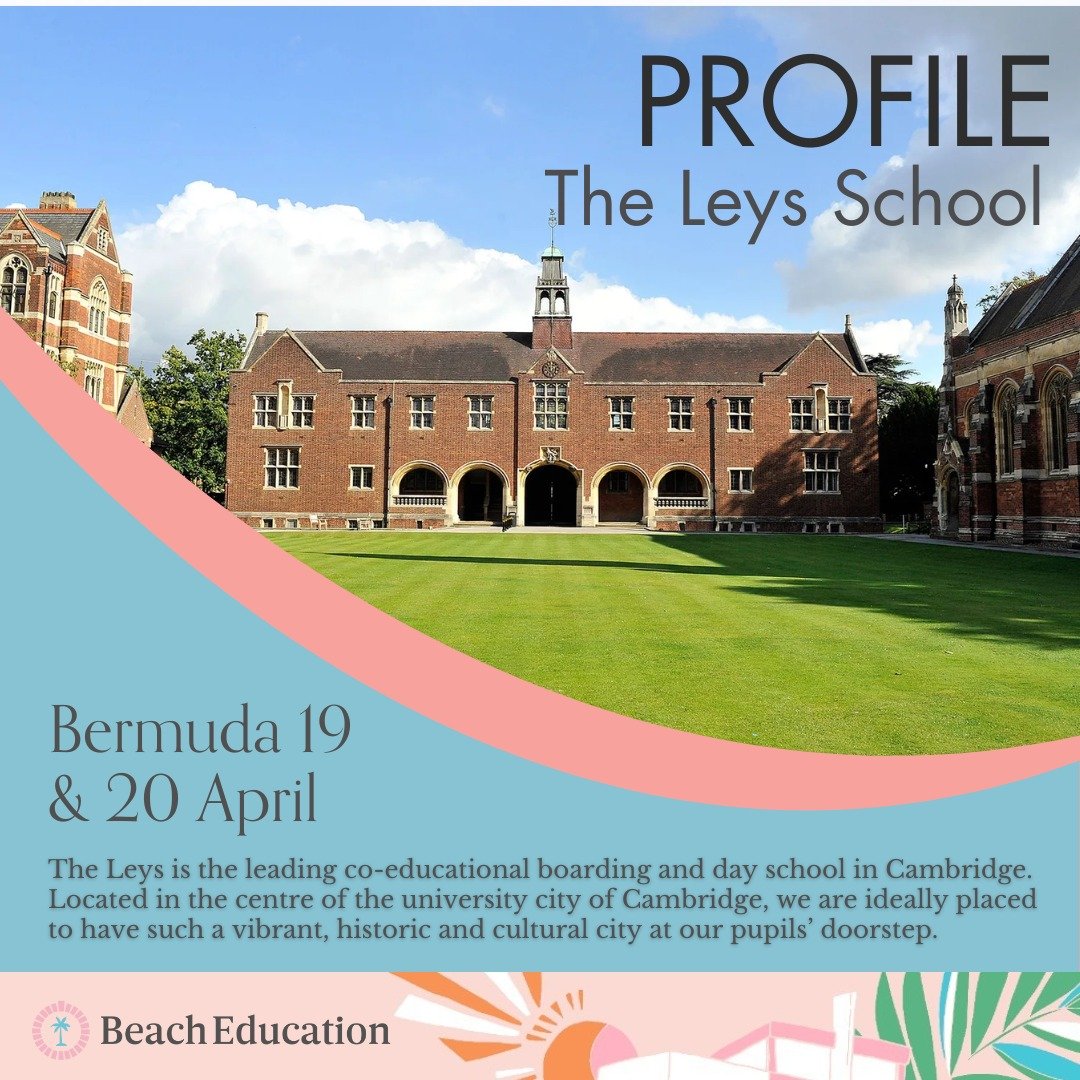 🎉 Only Two Days Left! UK Boarding Schools Education Fair in Bermuda 🌴

Get ready for April 19 &amp; 20! This is your chance to meet representatives from 13 elite UK boarding schools, each chosen to cater to the varied interests of our Bermuda famil