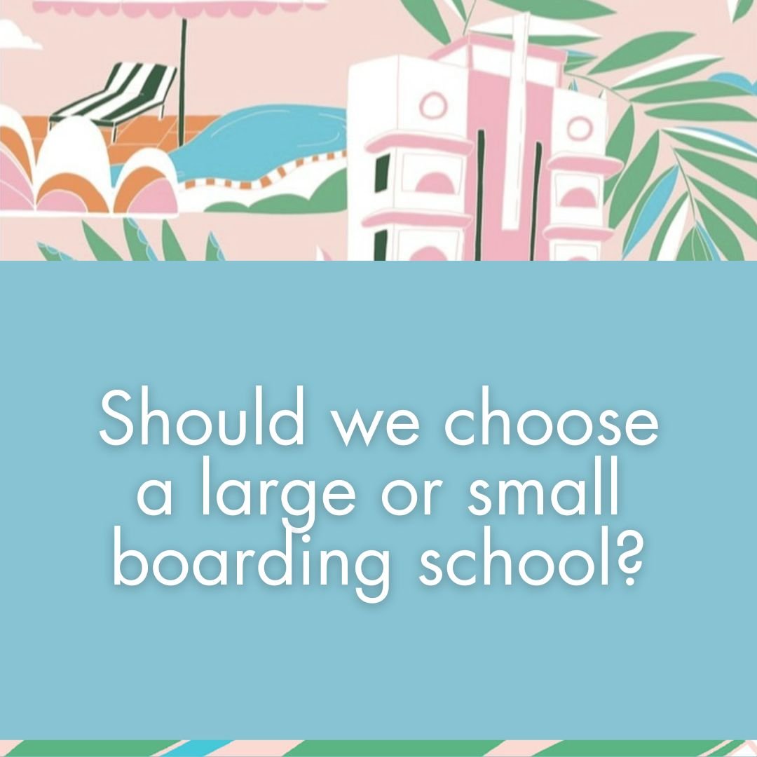 🌟 Choosing the right school for your child? 🏫 Big or small, we've got insights! If your child thrives in bustling environments with superb facilities, a larger school might be the way to go. Prefer a tight-knit community feel? A smaller school coul