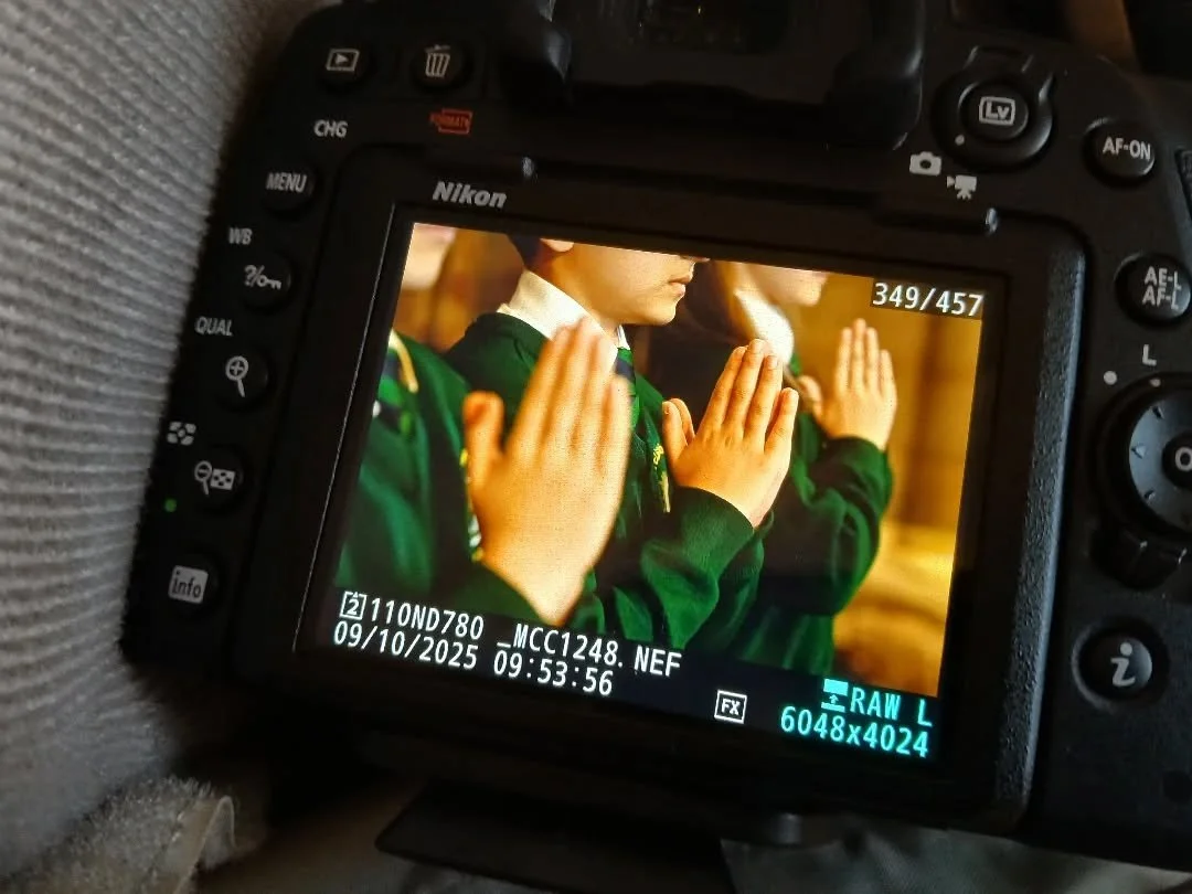 My office today. School website photography. This morning, we were in church...

.
#school #schoolphotographer #schoolphotography #headteachers #teachers #education #prospectus #schoolwebsite