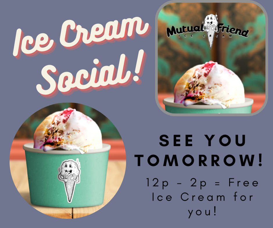 If you're into free ice cream then you best come see me and Blake Evans Motogawa tomorrow at Mutual Friend in South Park! We promise to at least try not to be lame!
Check out their flavors here - https://www.mutualfriendicecream.com/
.
.
.
#BetterCal