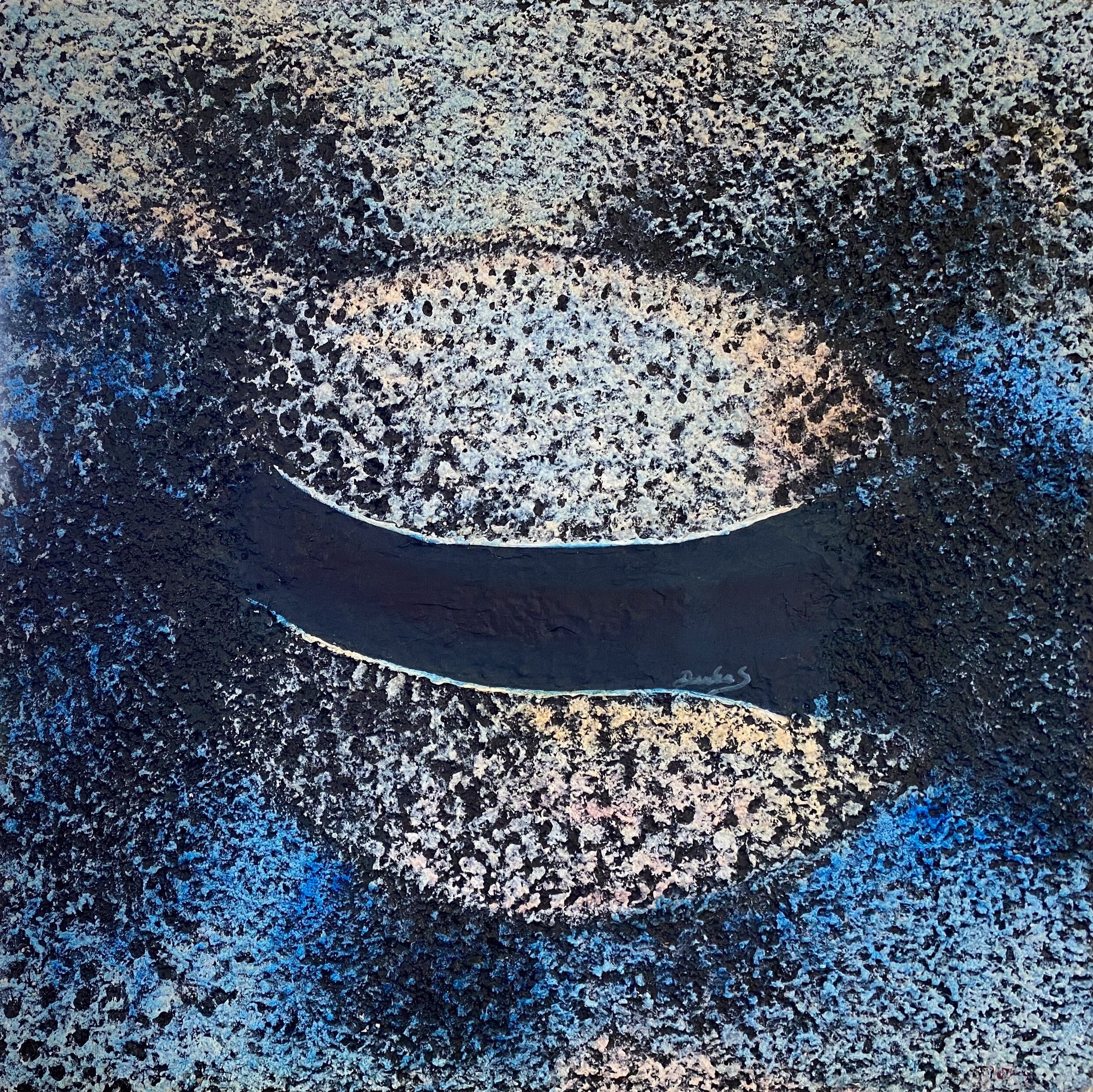 Tiefsee-Auge
40x40 Mischtechnik