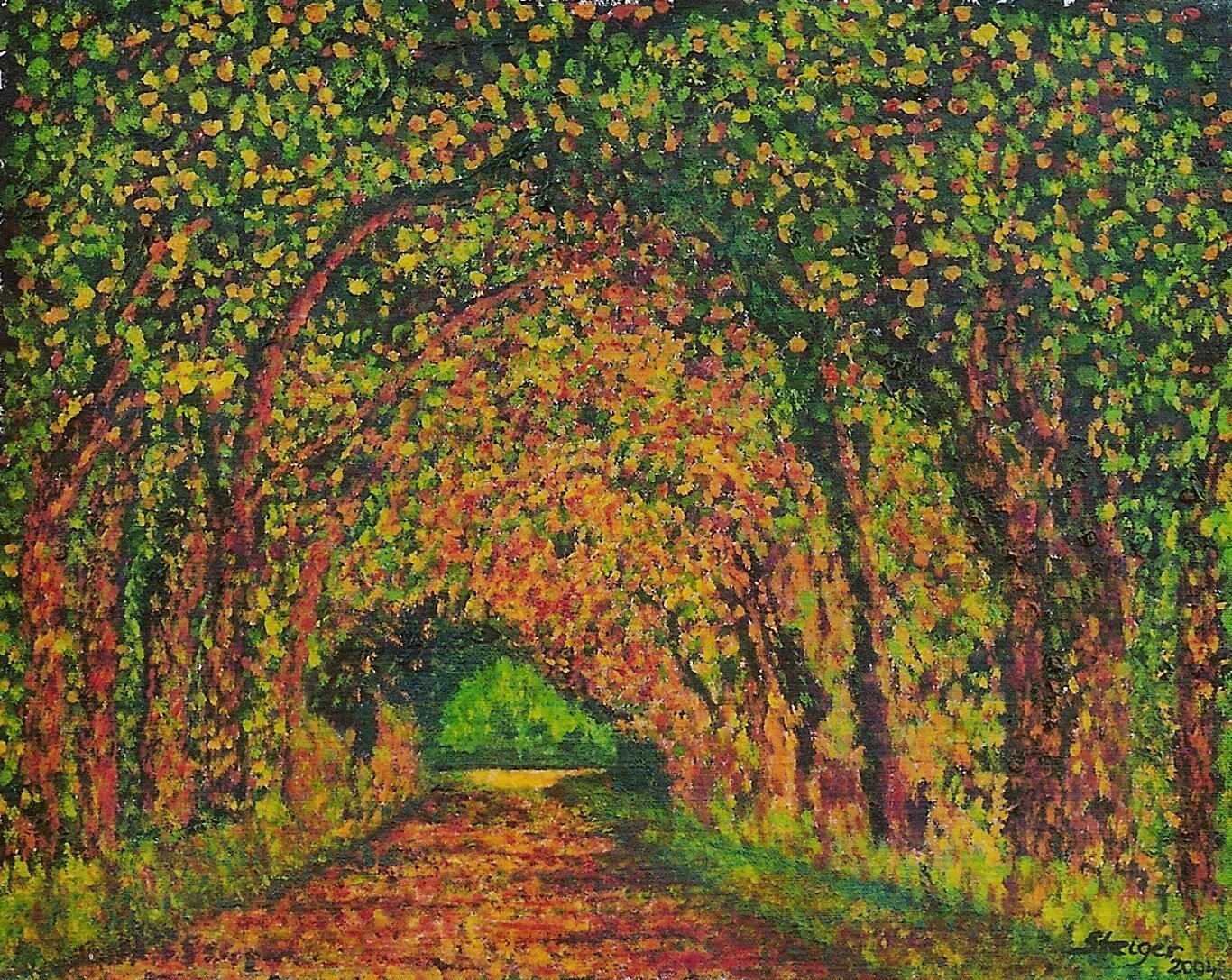 Jahreszeiten Sommer
40x50 Öl im Privatbesitz