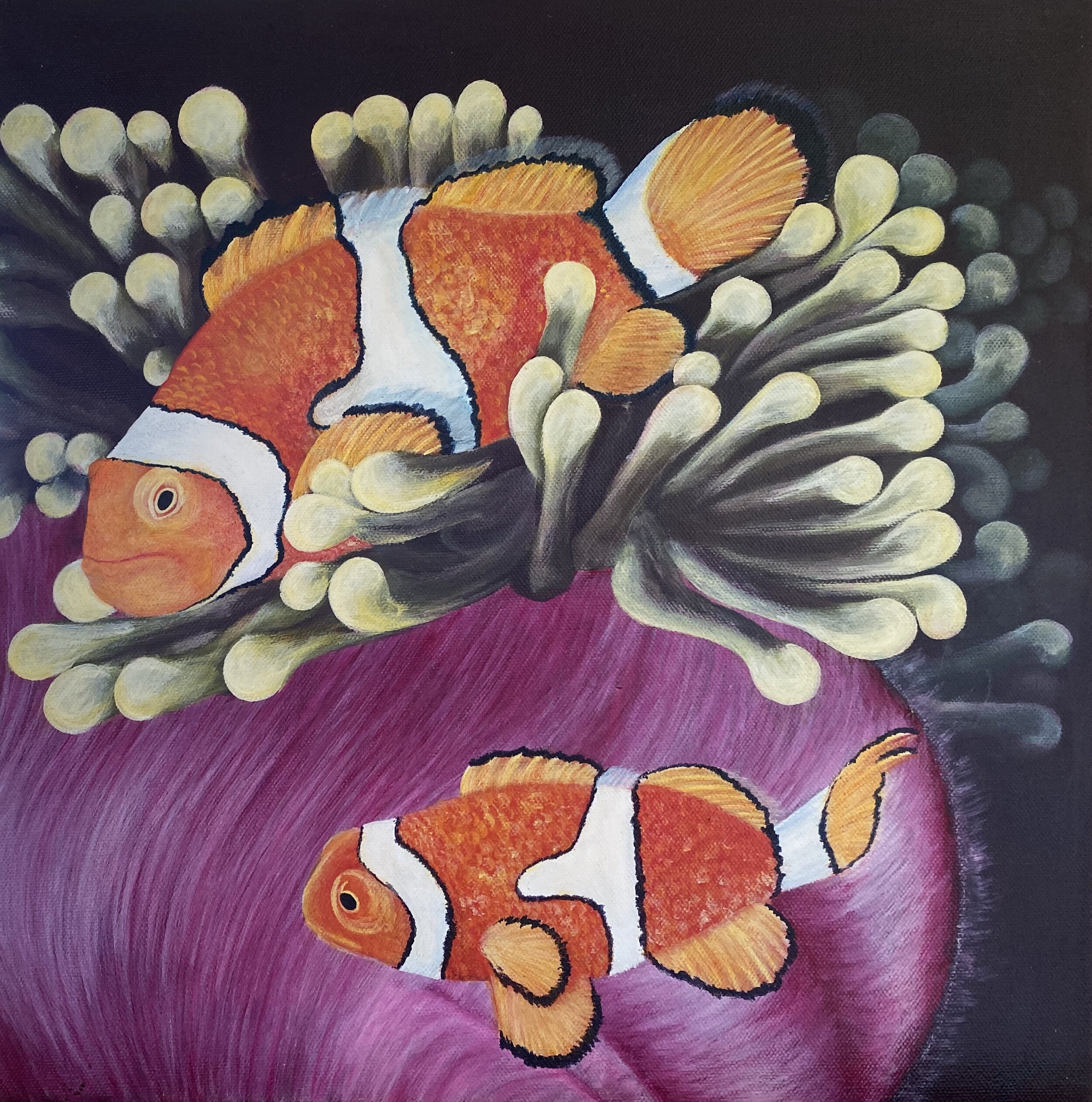 Clowns
40x40 Mischtechnik